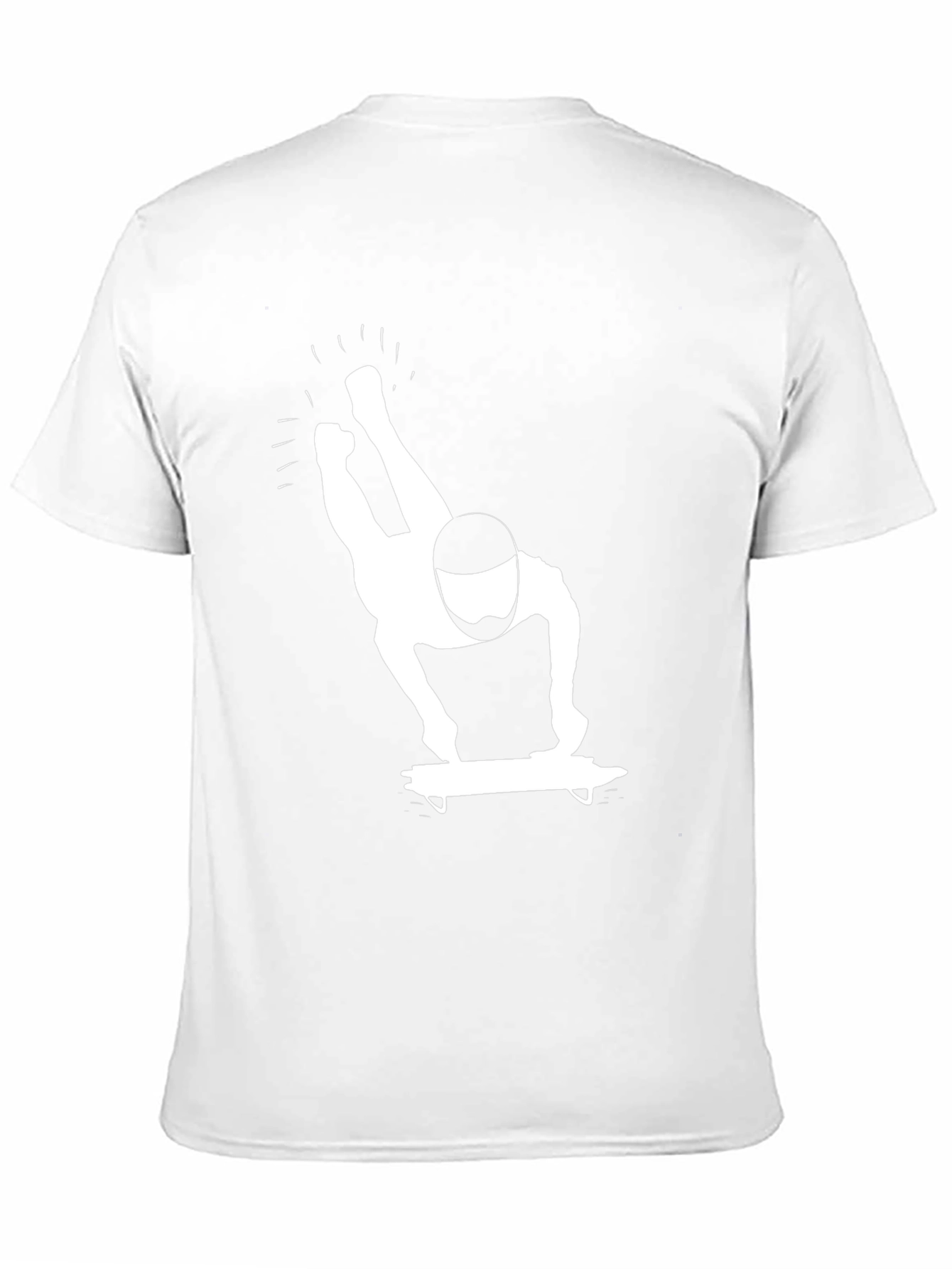 Skeleton Rider Graphic Tee - Black