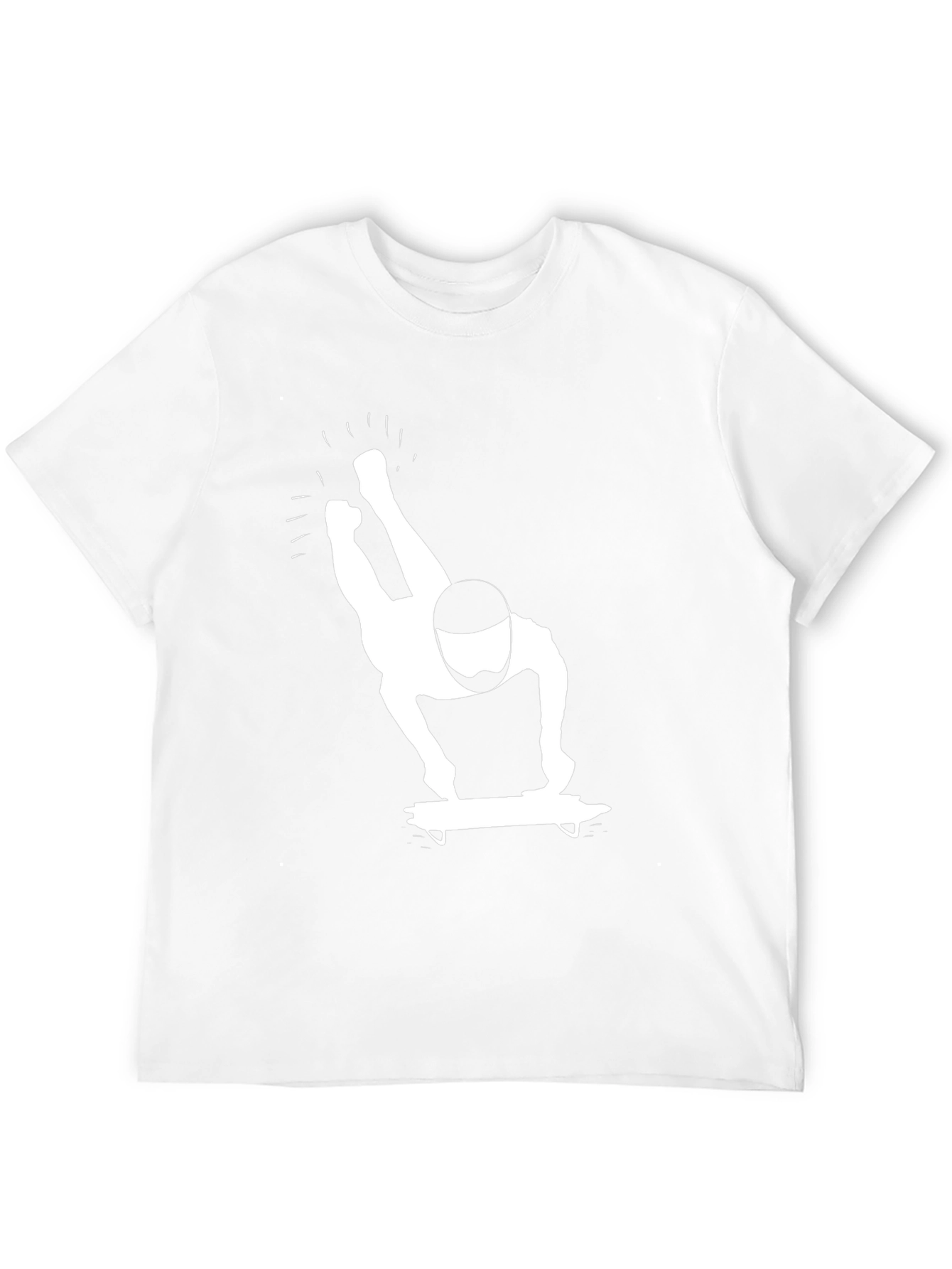 Skeleton Rider Graphic Tee - Black