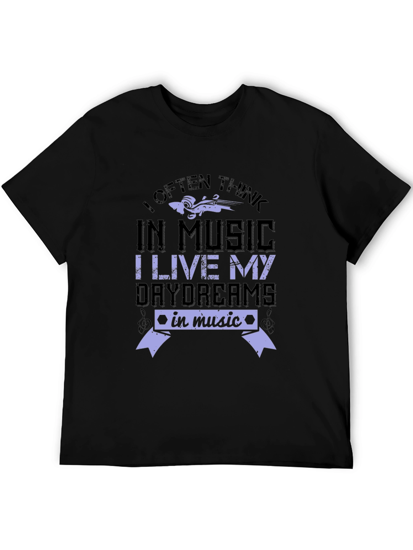 Music Lover T-Shirt - I Often Think In Music