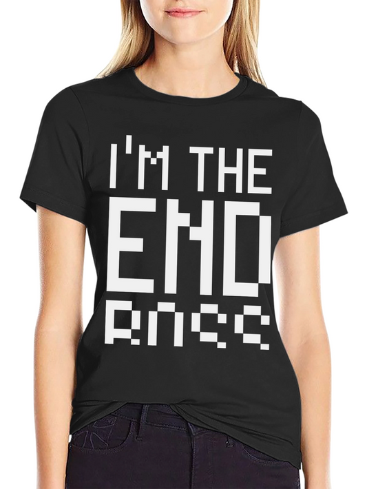 Im The End Boss T-Shirt - Gamer Pixel Style Tee