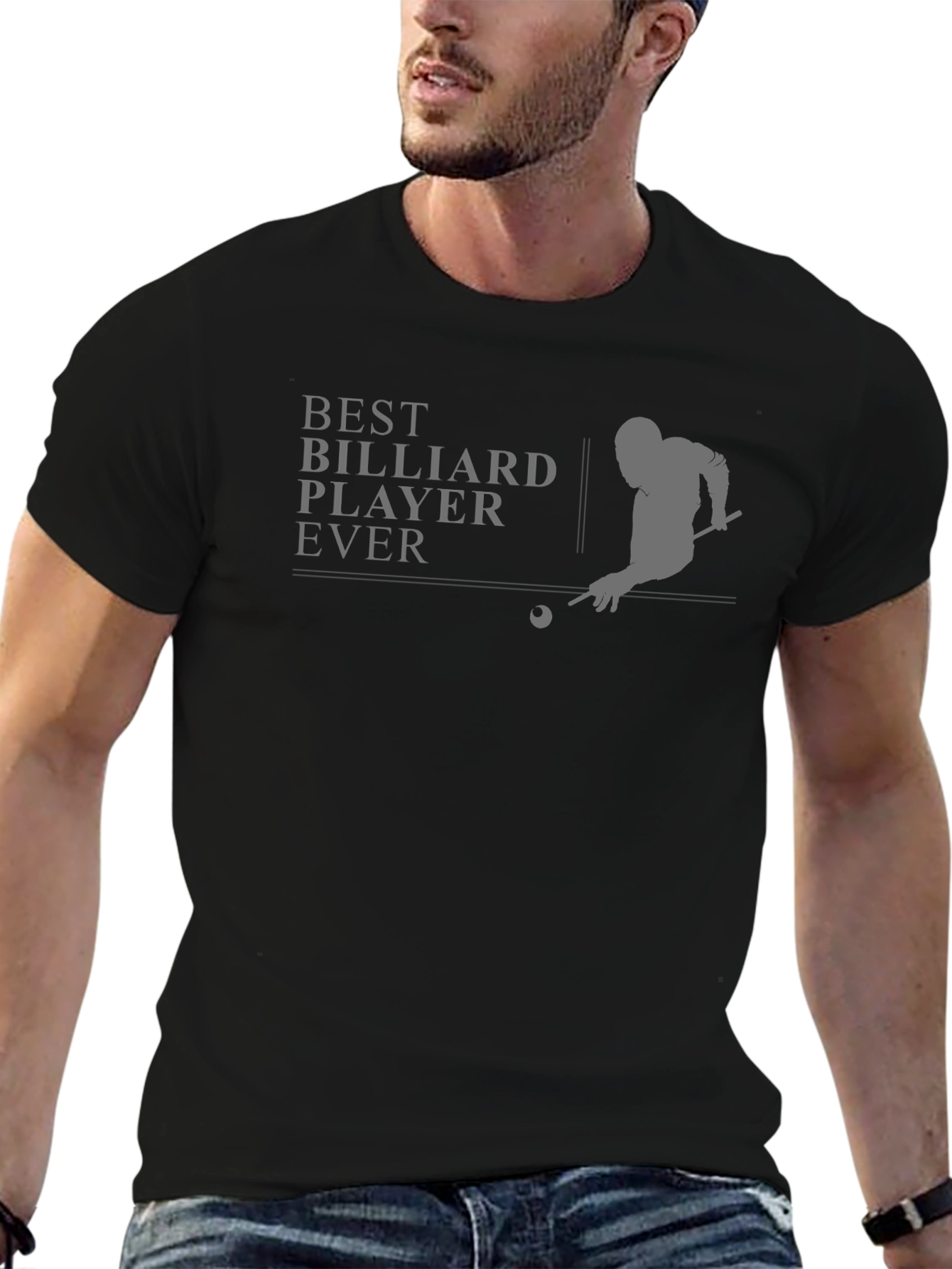 Best Billiard Player Ever Graphic T-Shirt