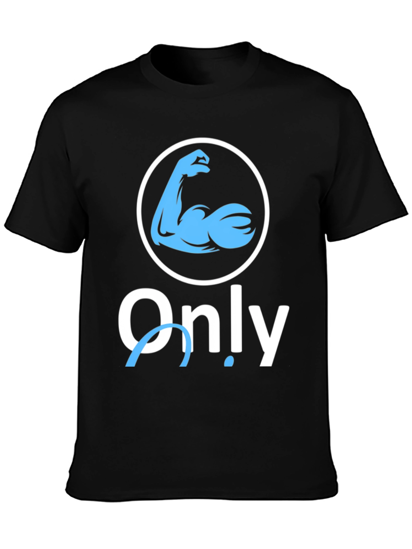Only Arms T-Shirt - Funny Gym Workout Tee
