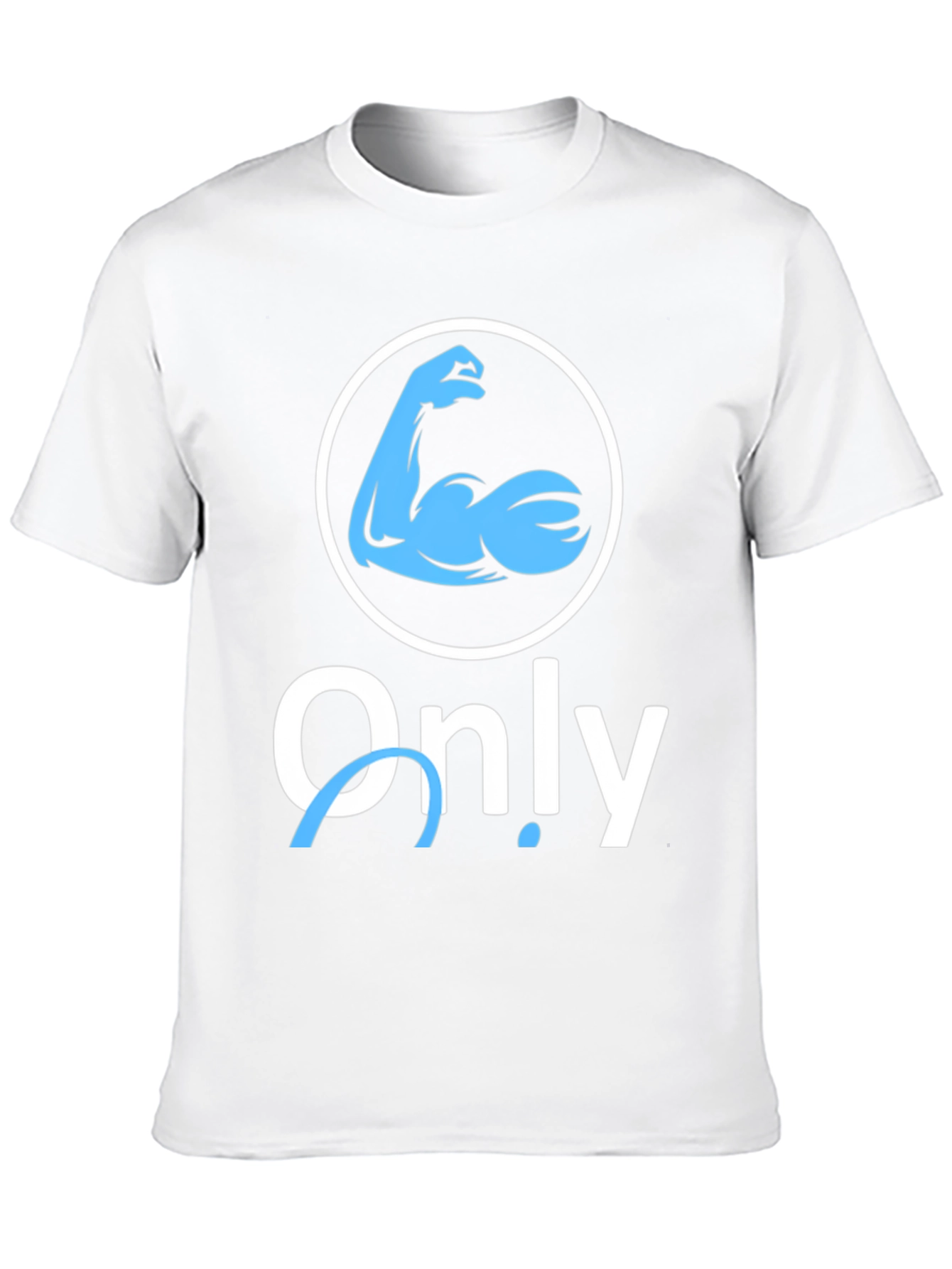 Only Arms T-Shirt - Funny Gym Workout Tee