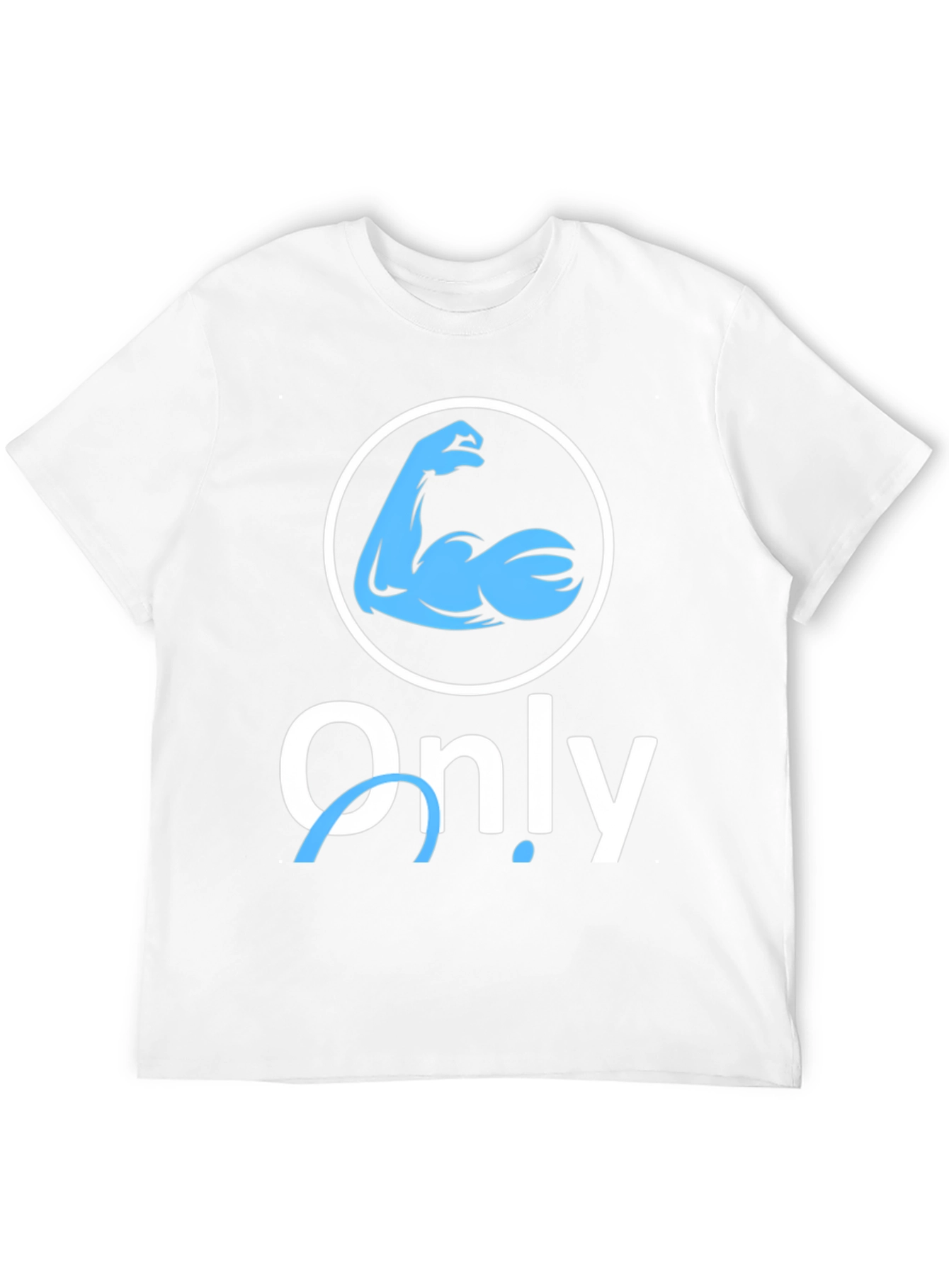 Only Arms T-Shirt - Funny Gym Workout Tee