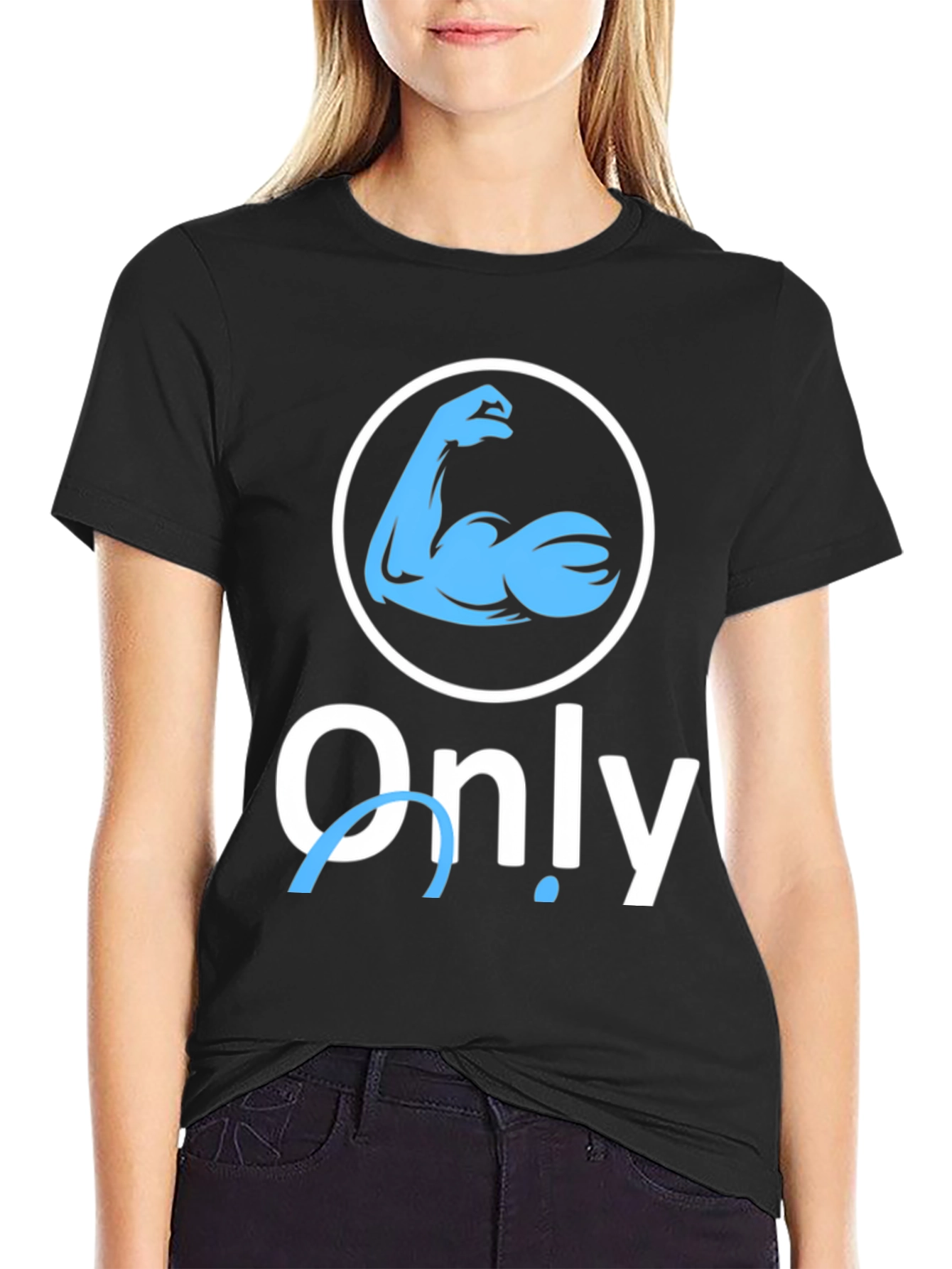 Only Arms T-Shirt - Funny Gym Workout Tee