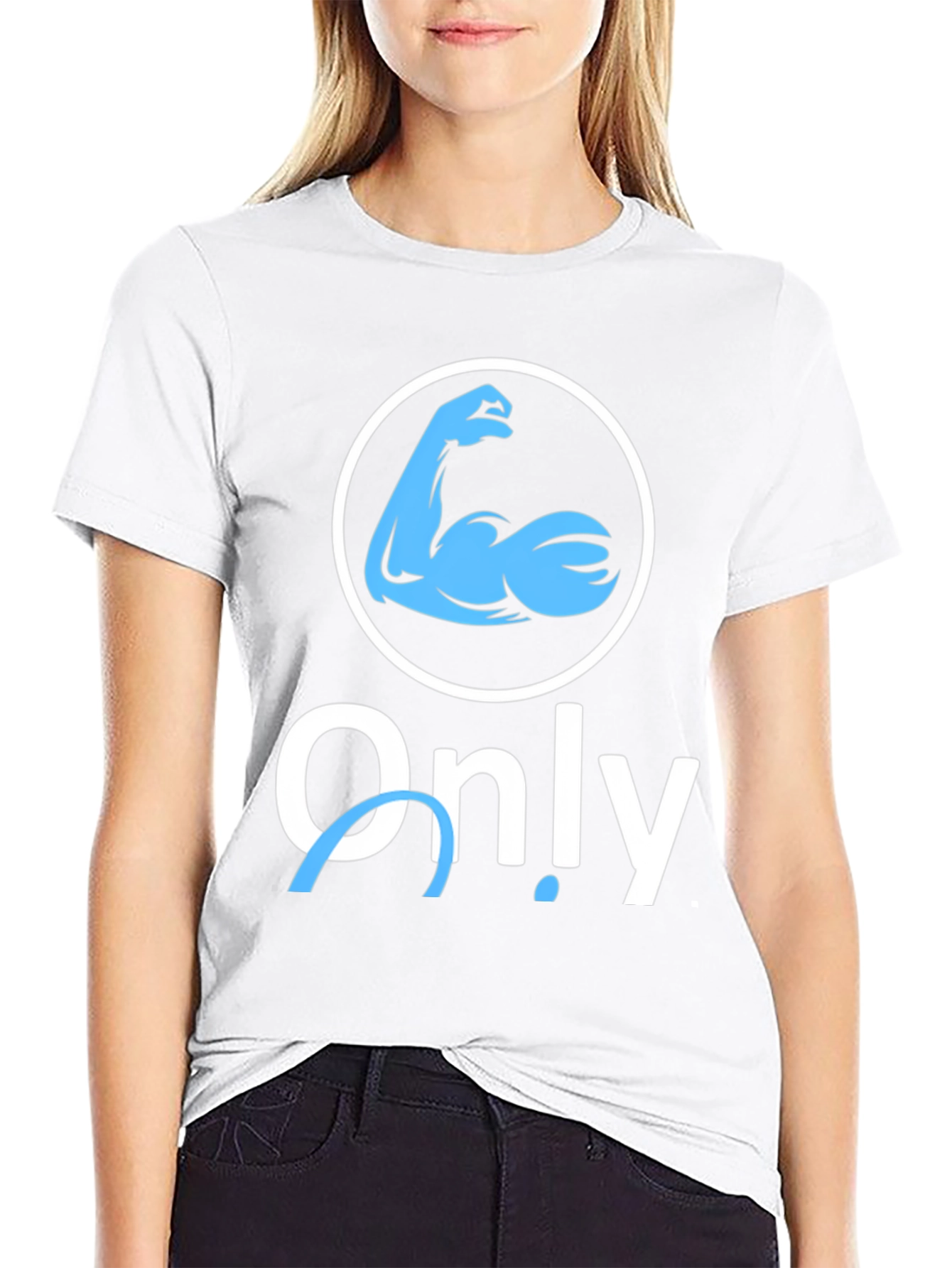 Only Arms T-Shirt - Funny Gym Workout Tee
