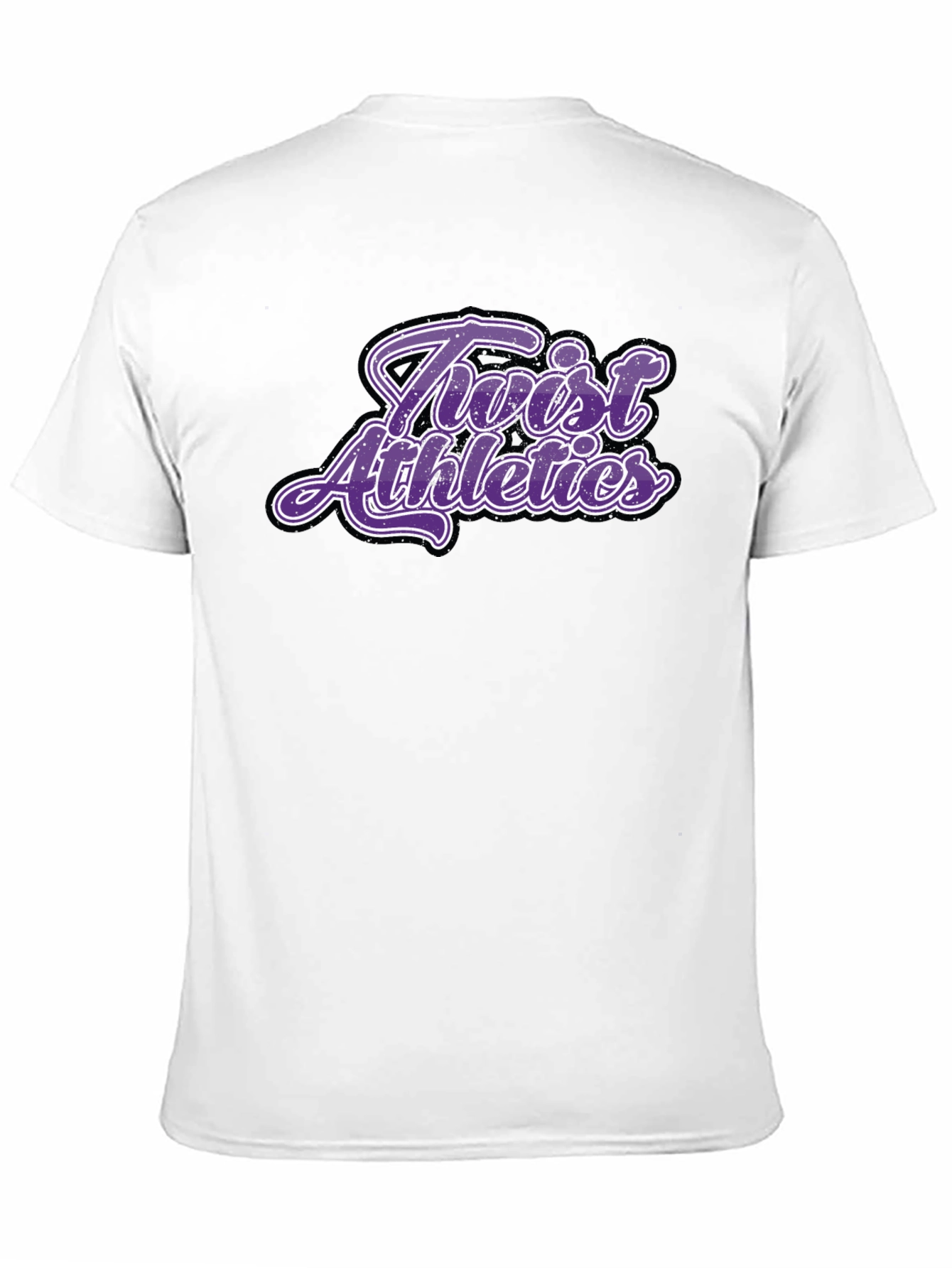 Twist Athletics Black Graphic Tee Shirt