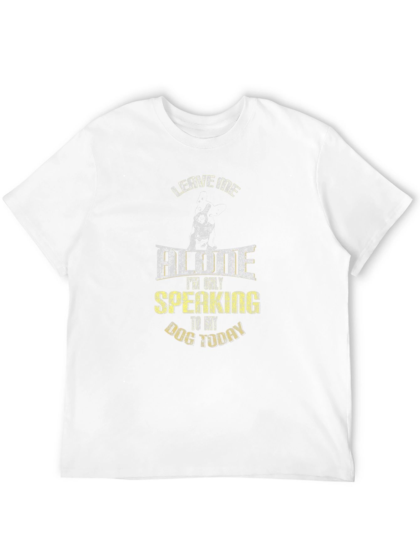 Leave Me Alone Dog T-Shirt