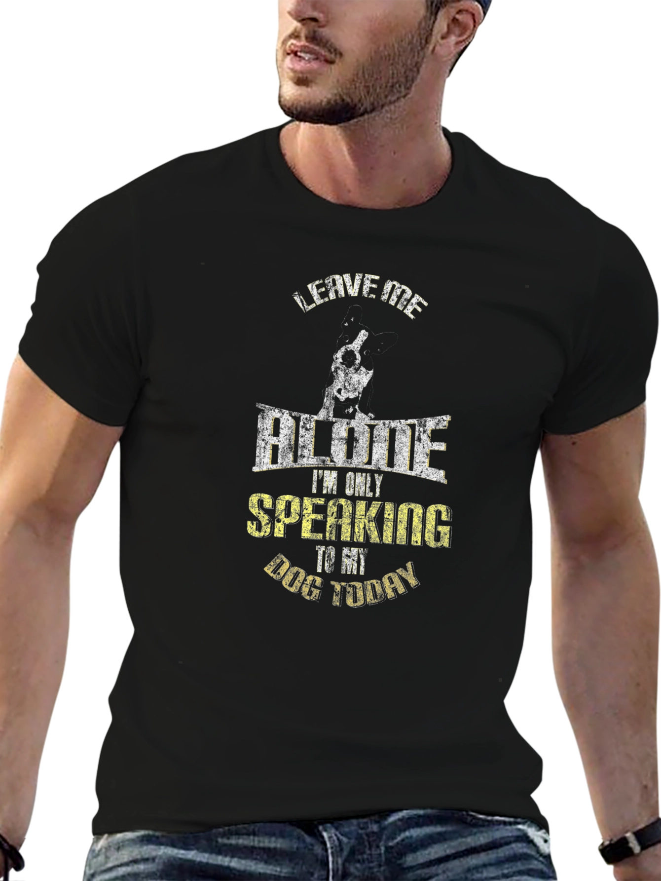 Leave Me Alone Dog T-Shirt