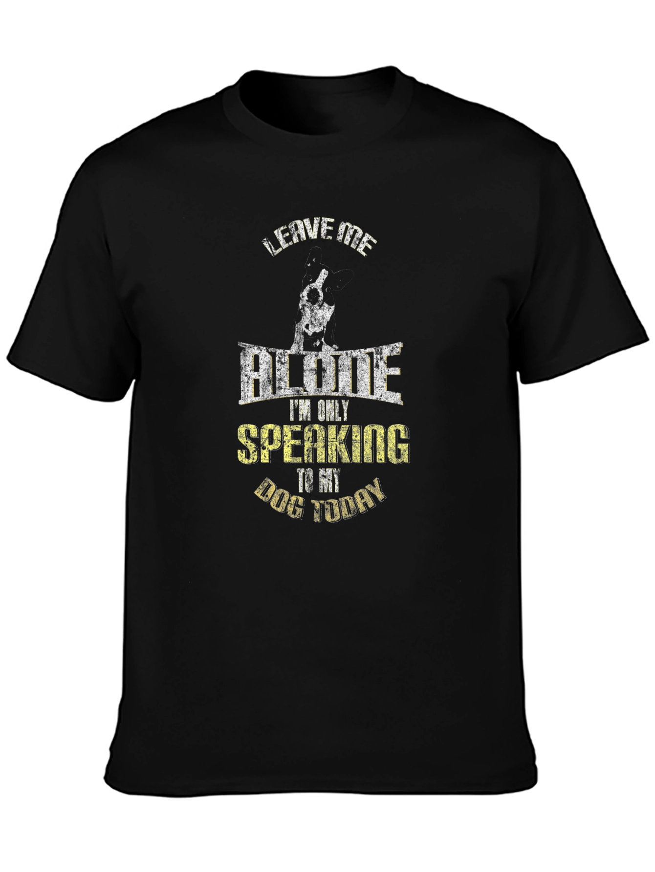 Leave Me Alone Dog T-Shirt