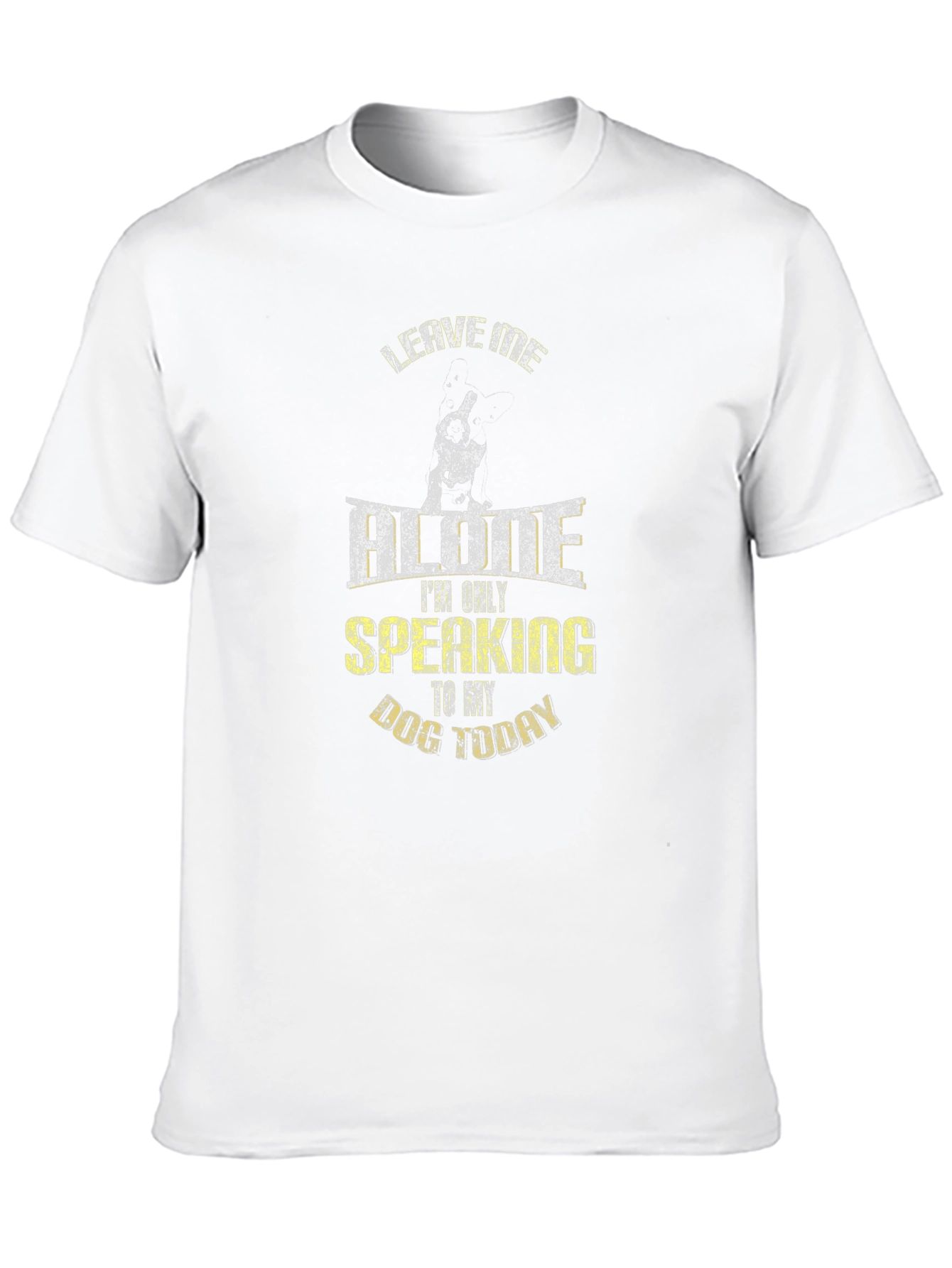 Leave Me Alone Dog T-Shirt