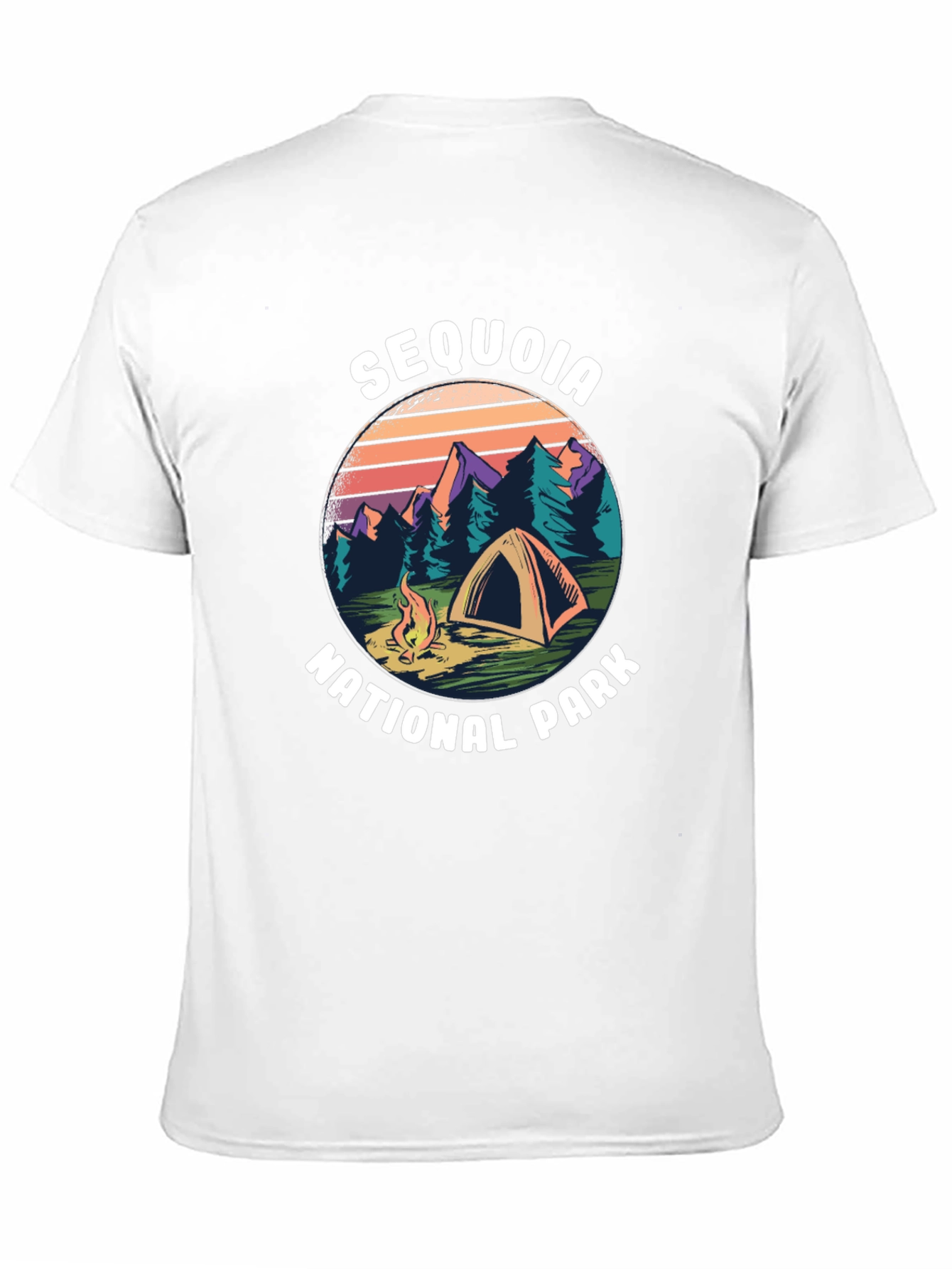 Sequoia National Park Camping T-Shirt