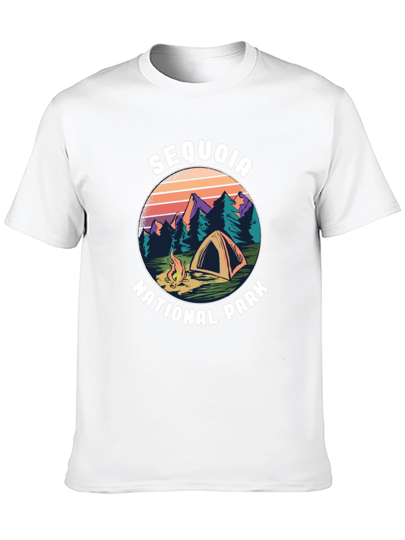 Sequoia National Park Camping T-Shirt