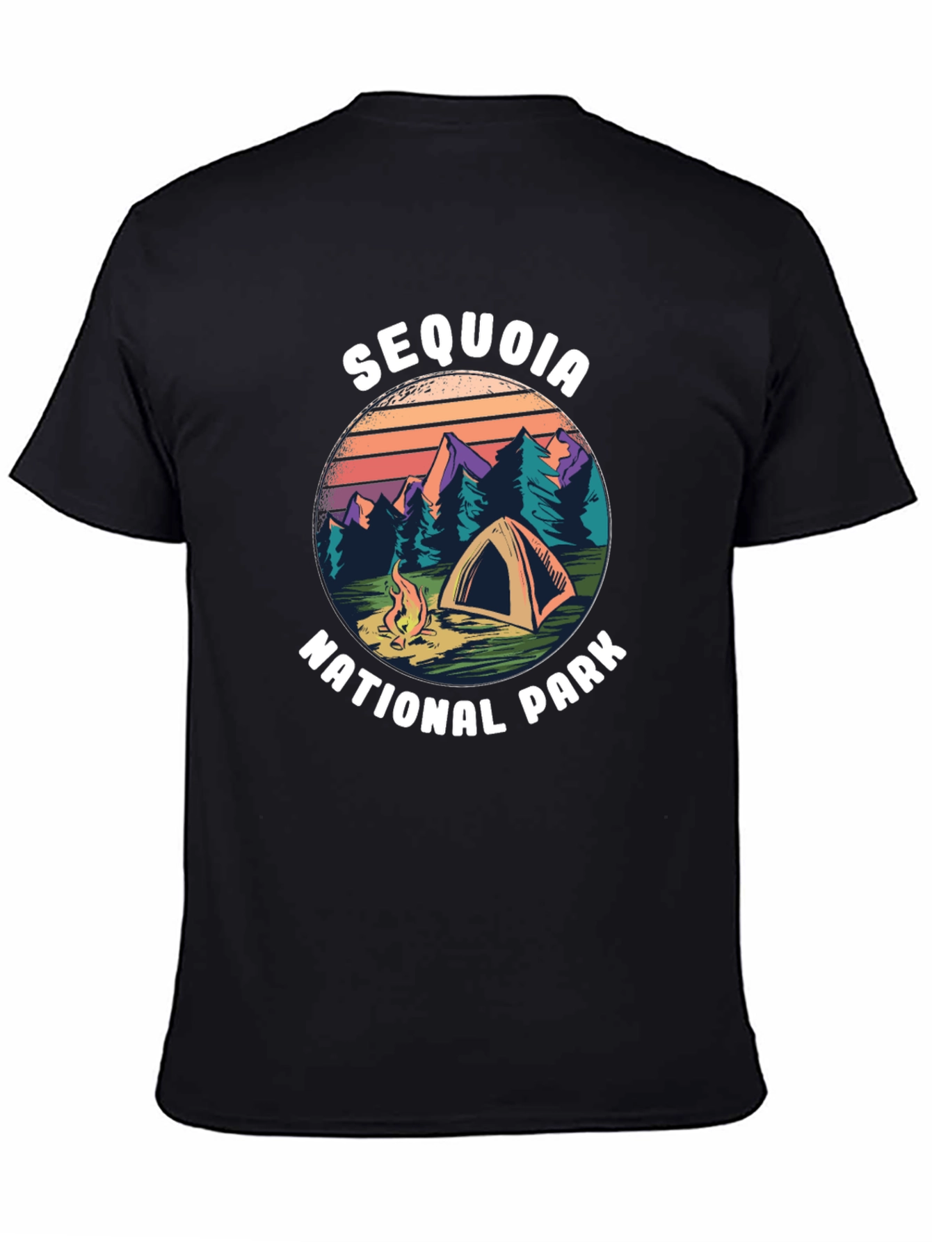 Sequoia National Park Camping T-Shirt