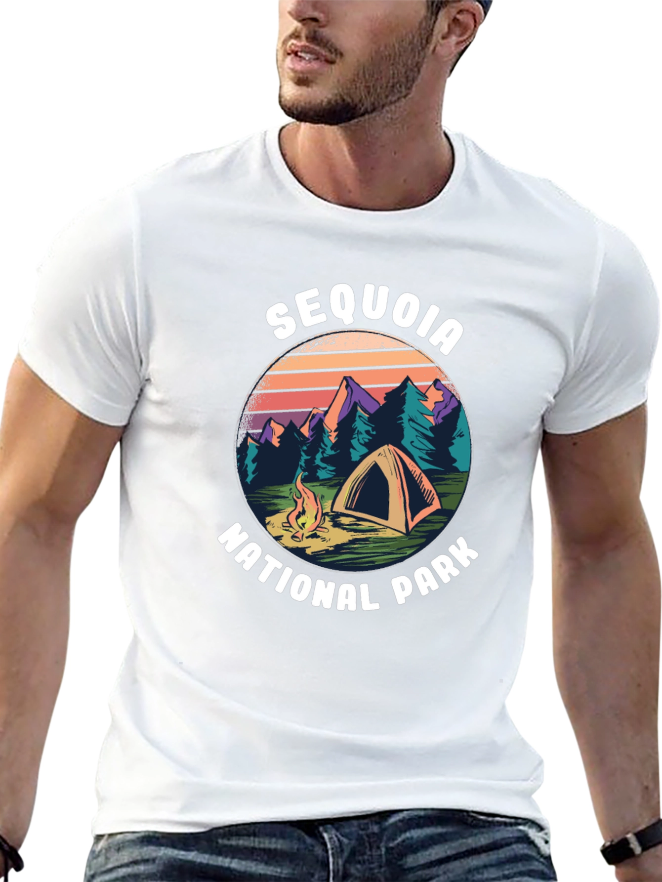 Sequoia National Park Camping T-Shirt