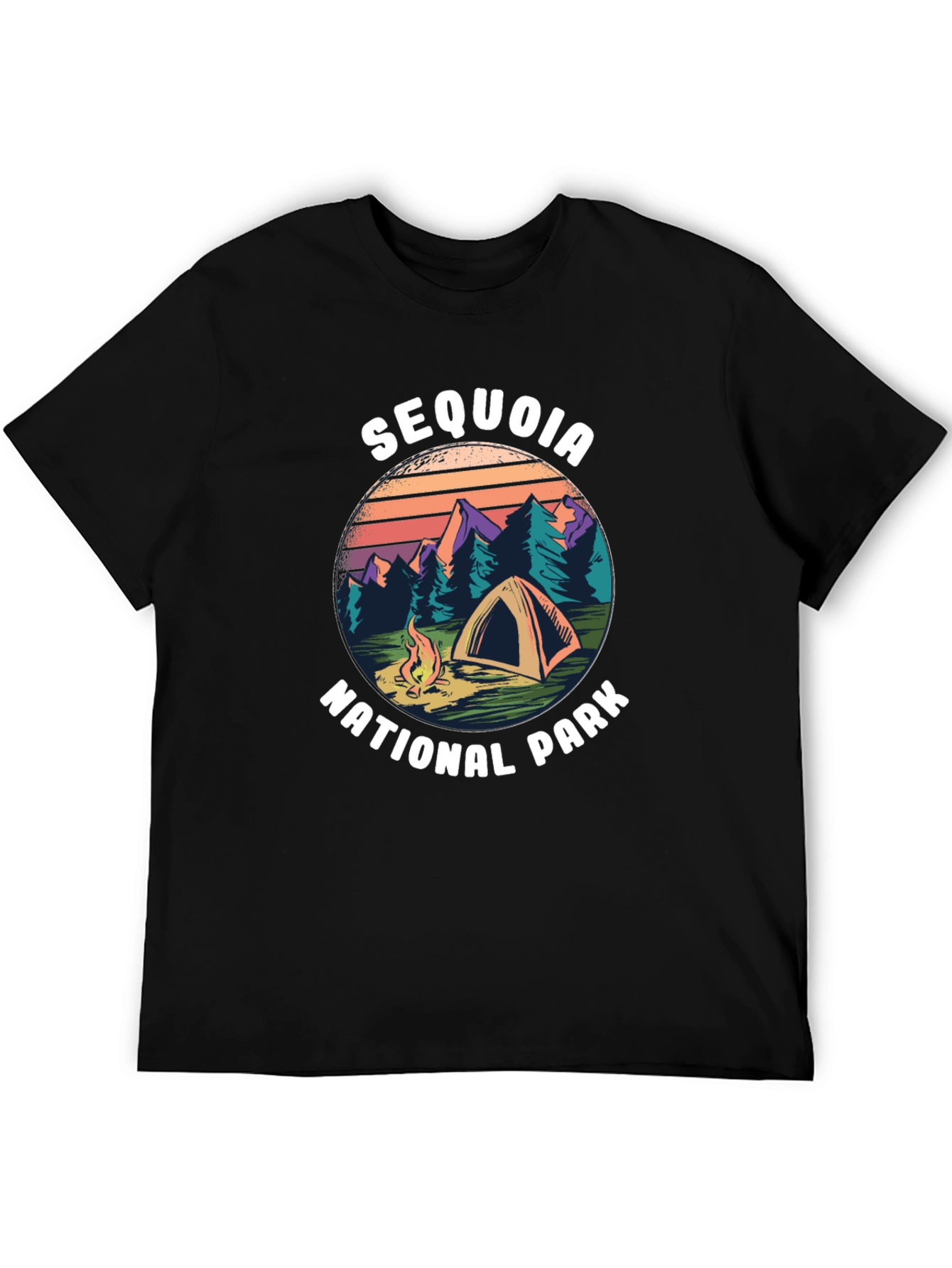 Sequoia National Park Camping T-Shirt