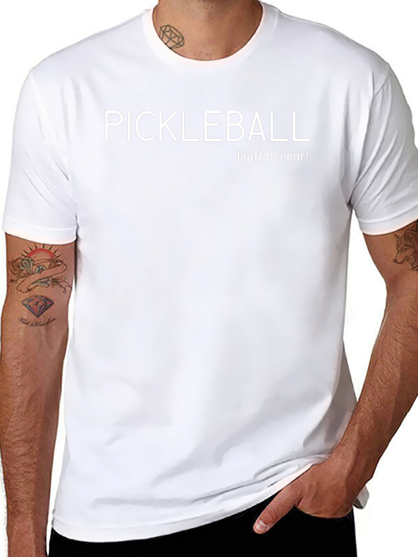 Pickleball T-Shirt - Läuft Bei Mir!