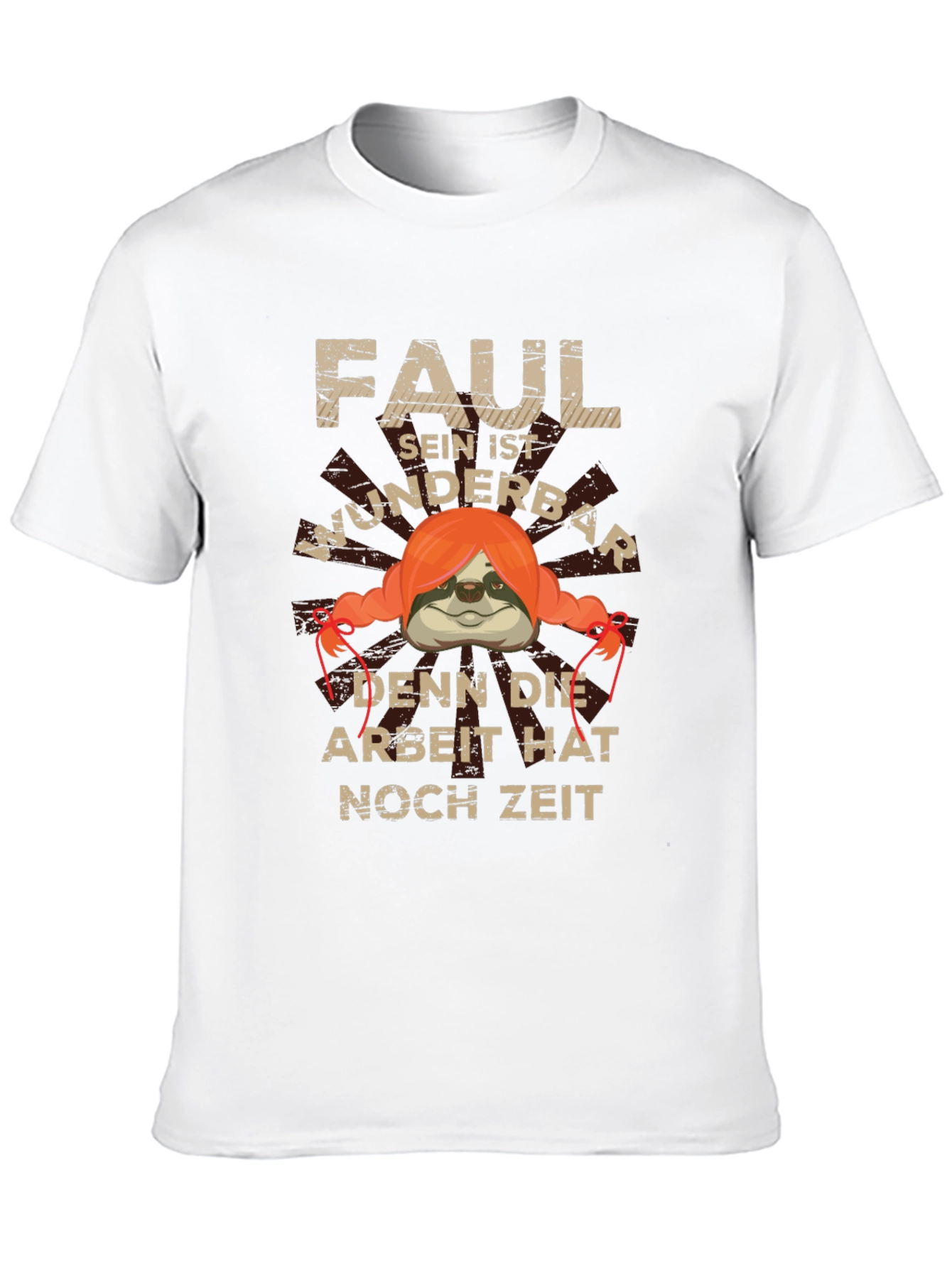 Funny Lazy Sloth Graphic T-Shirt