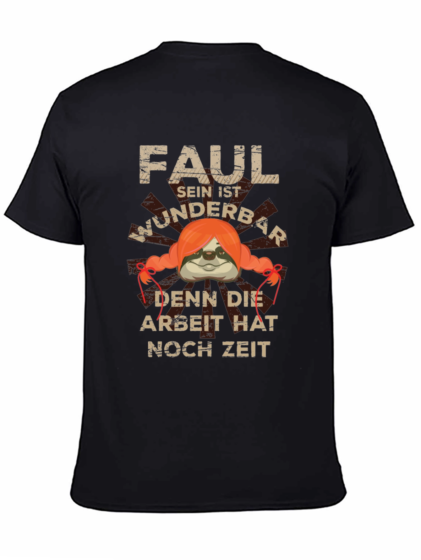 Funny Lazy Sloth Graphic T-Shirt