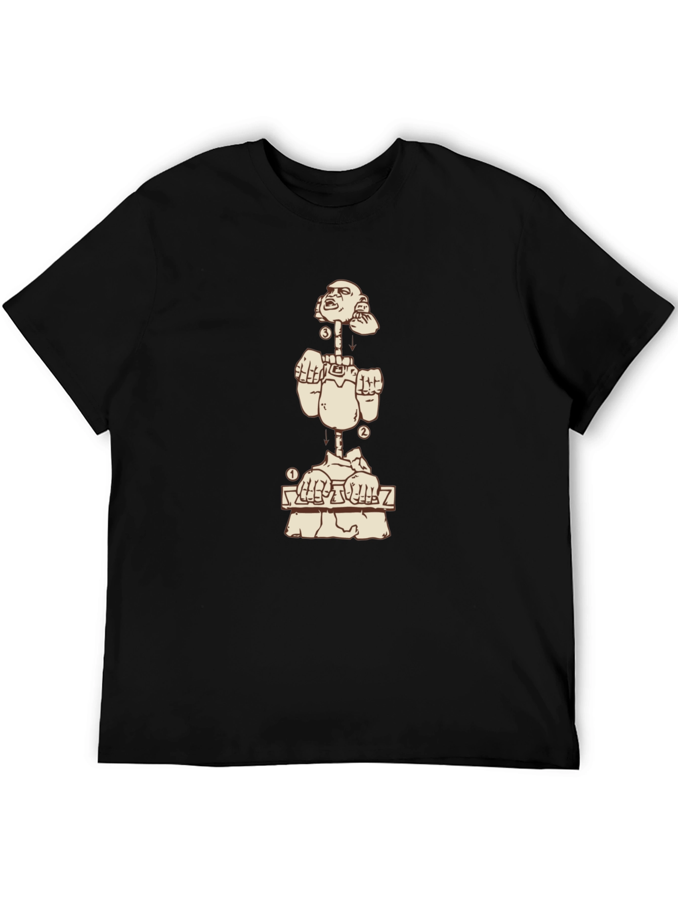 Anatomically-Correct Black T-Shirt