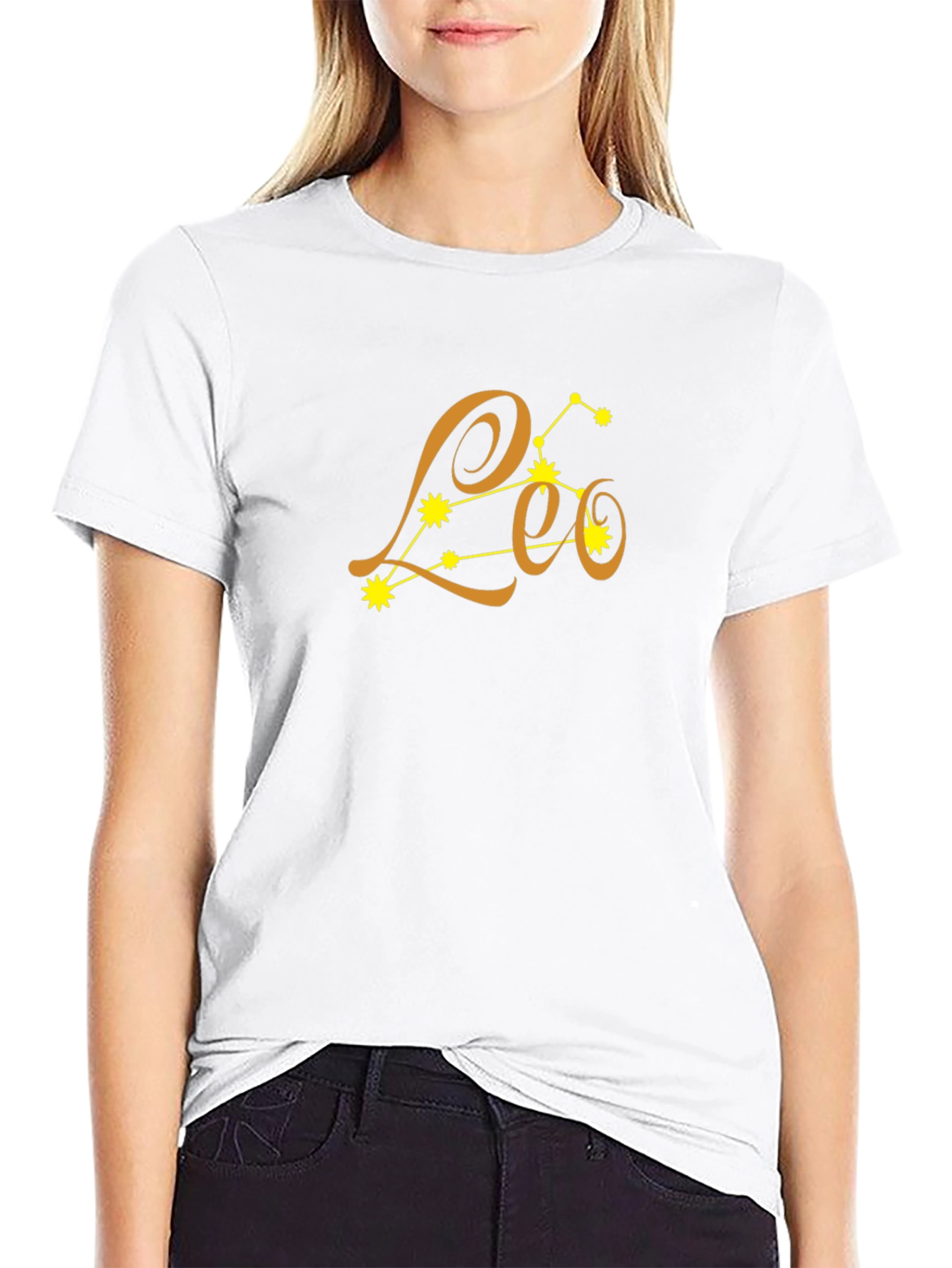 Leo Zodiac Constellation Graphic Tee