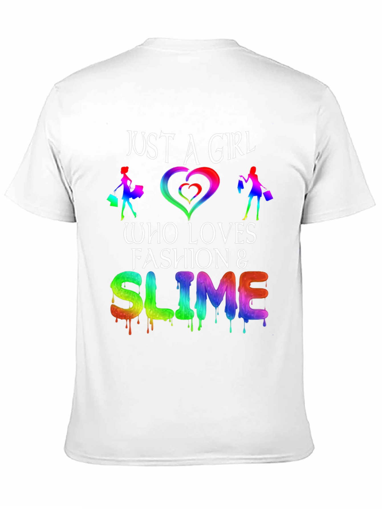 Just a Girl Who Loves Fashion & Slime T-Shirt