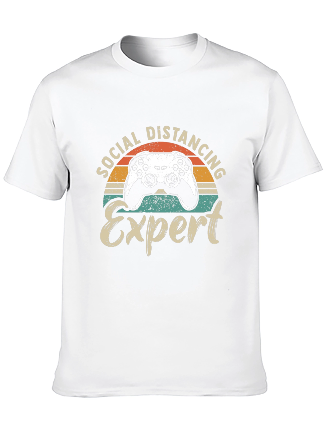 Social Distancing Expert Gamer T-Shirt