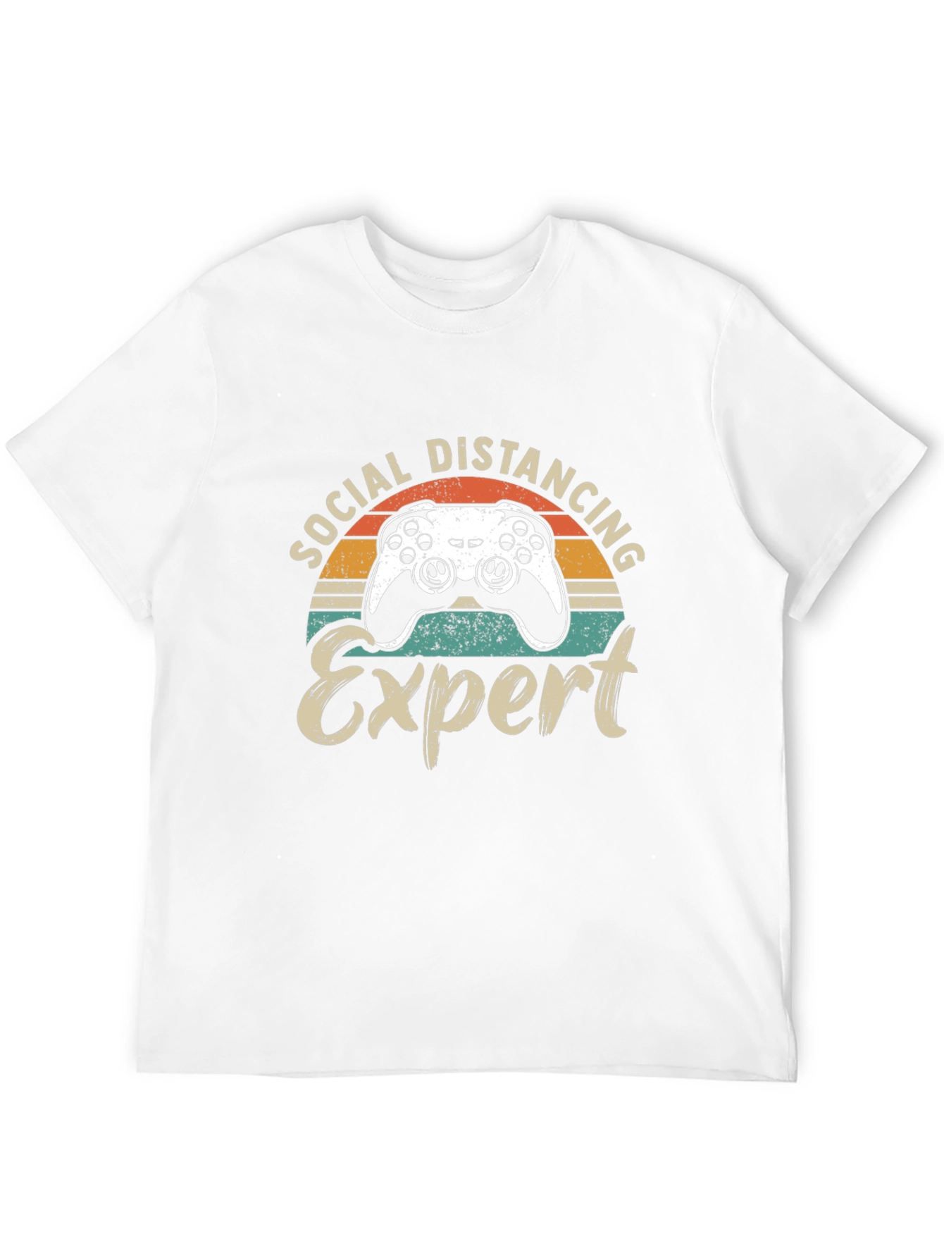 Social Distancing Expert Gamer T-Shirt