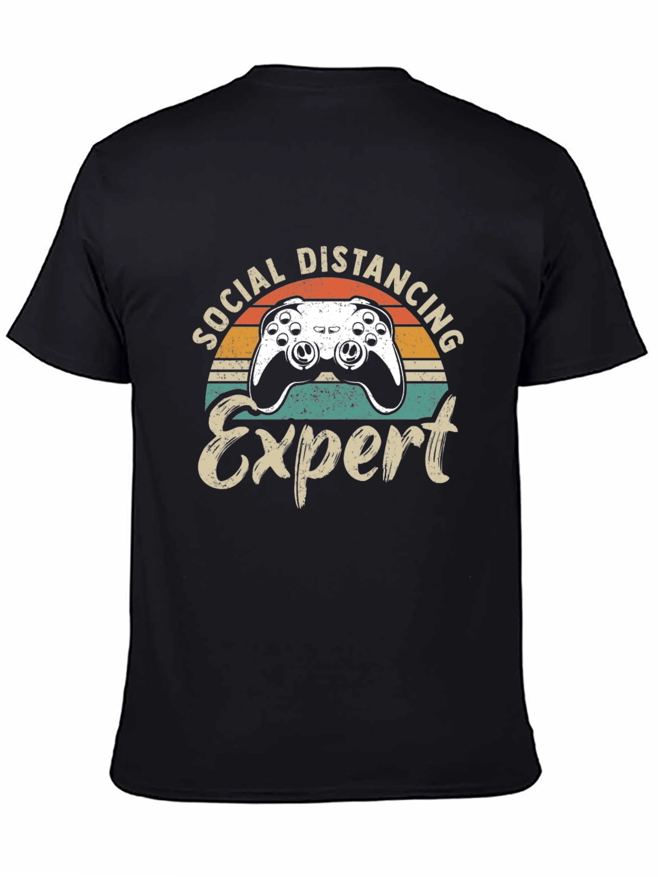 Social Distancing Expert Gamer T-Shirt