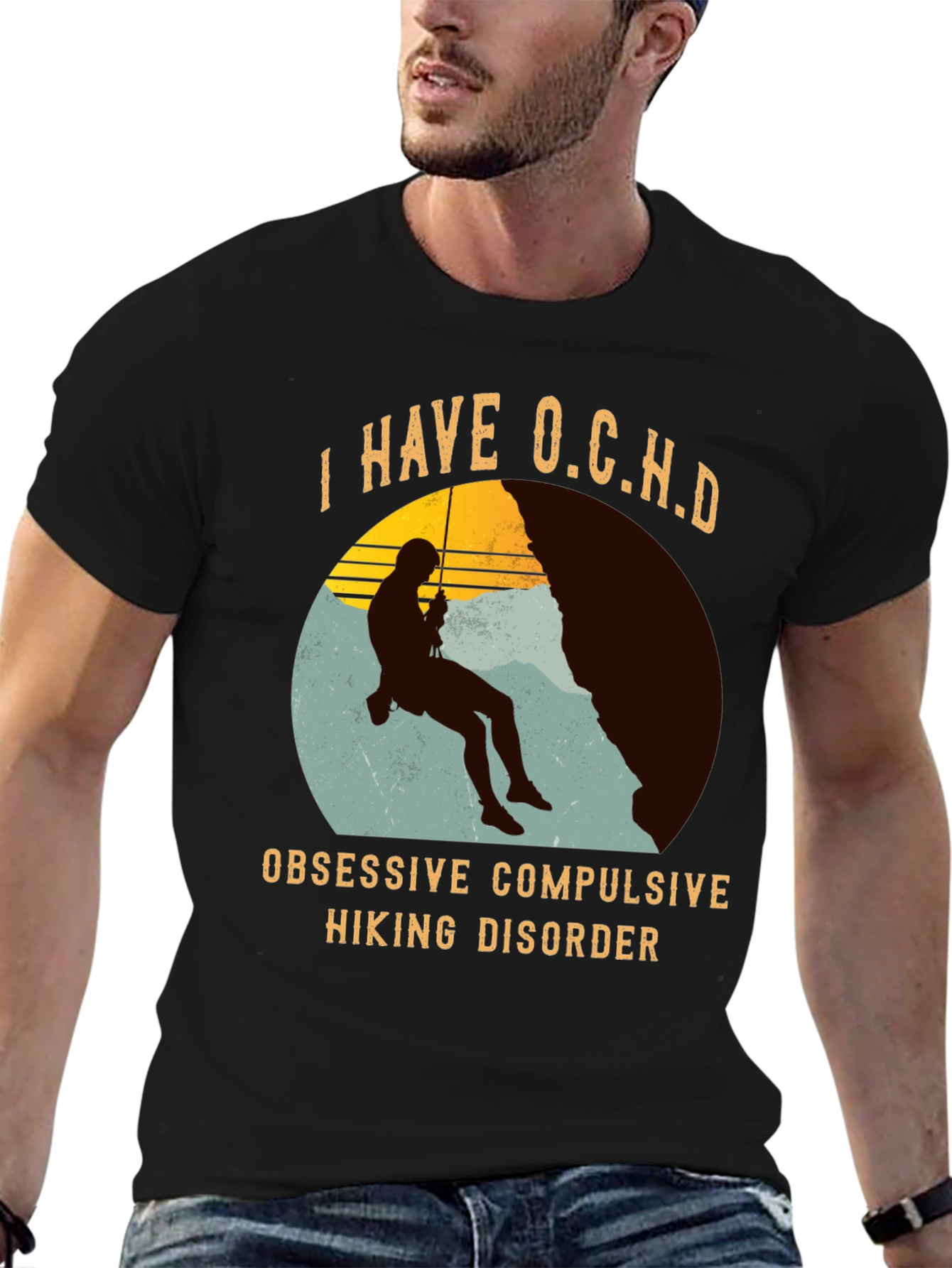 Funny Hiking T-Shirt - Obsessive Compulsive Hiking Disorder