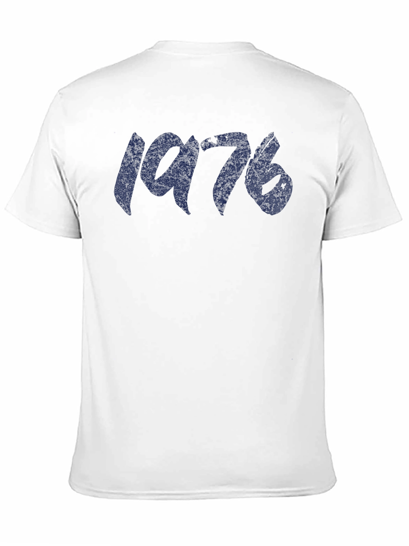 1976 Graphic Tee - Black Cotton T-Shirt