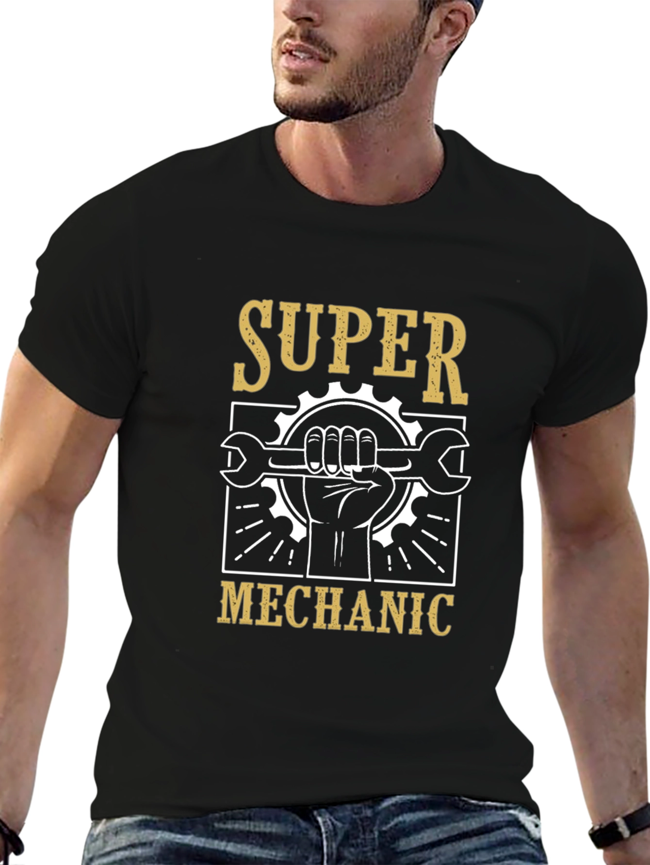Super Mechanic Graphic T-Shirt