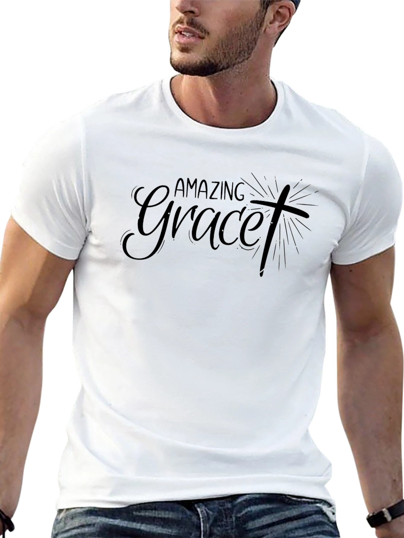 Amazing Grace T-Shirt - Christian Tee