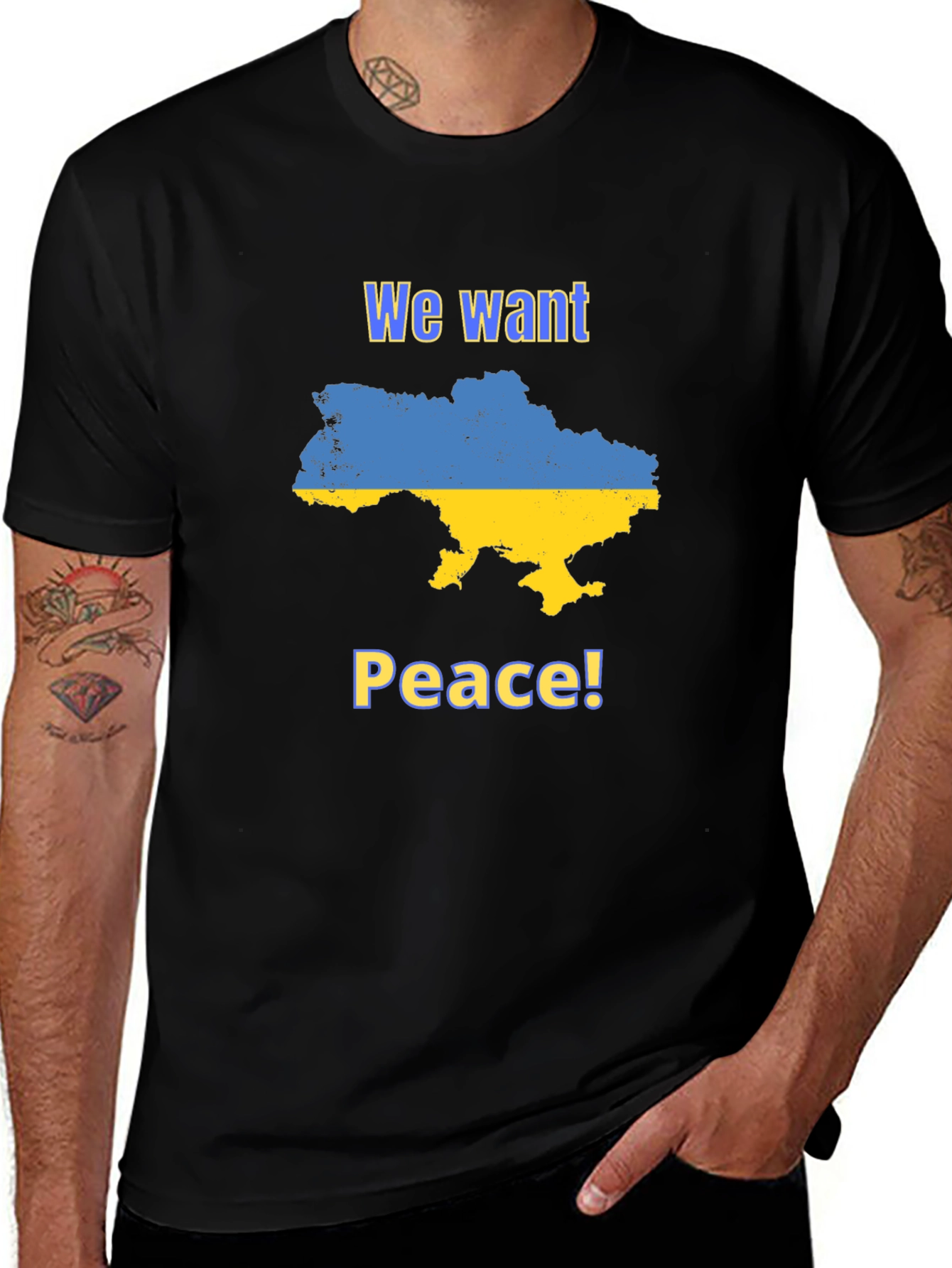 Ukraine Peace T-Shirt - Stand for Freedom