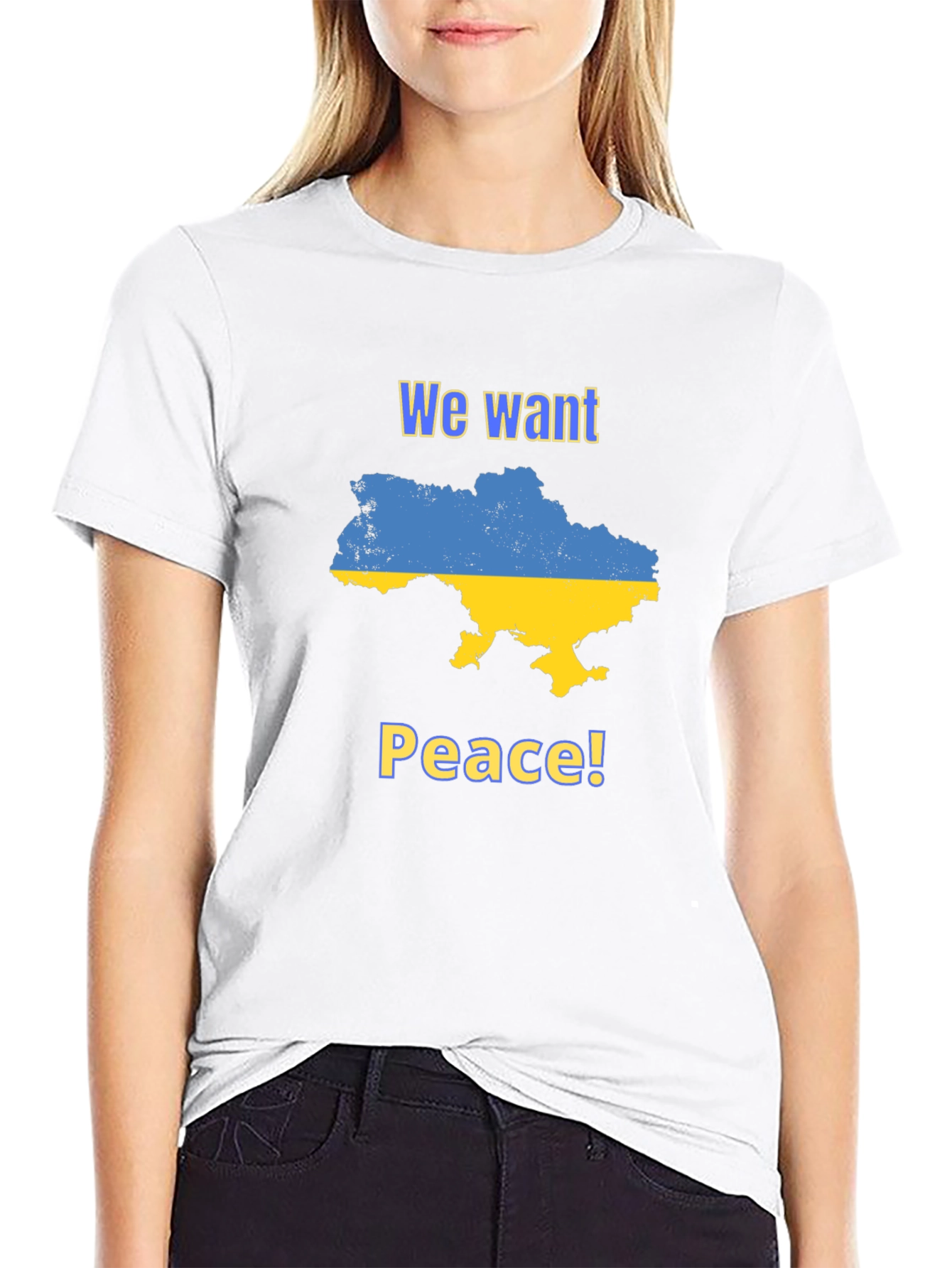 Ukraine Peace T-Shirt - Stand for Freedom
