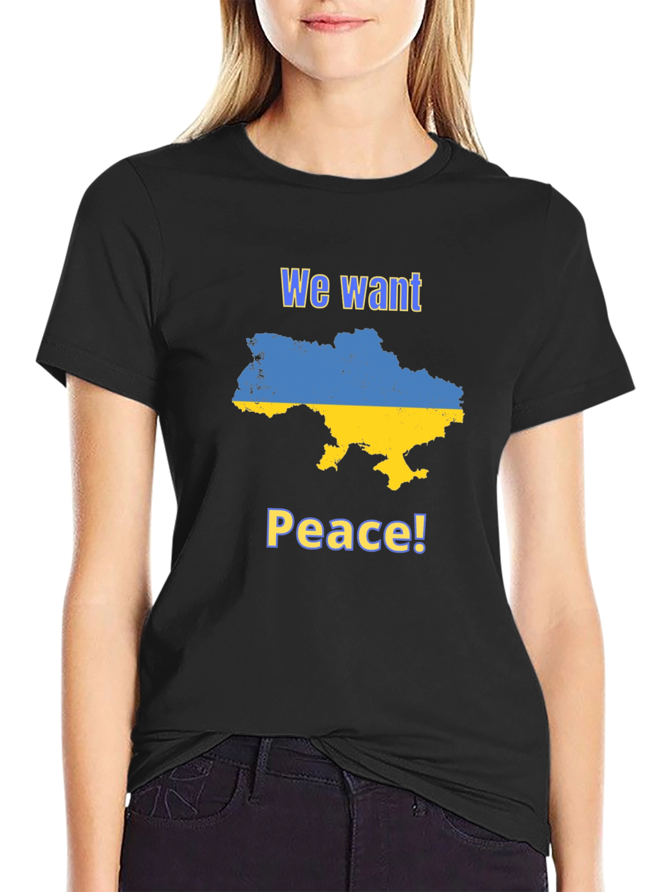 Ukraine Peace T-Shirt - Stand for Freedom