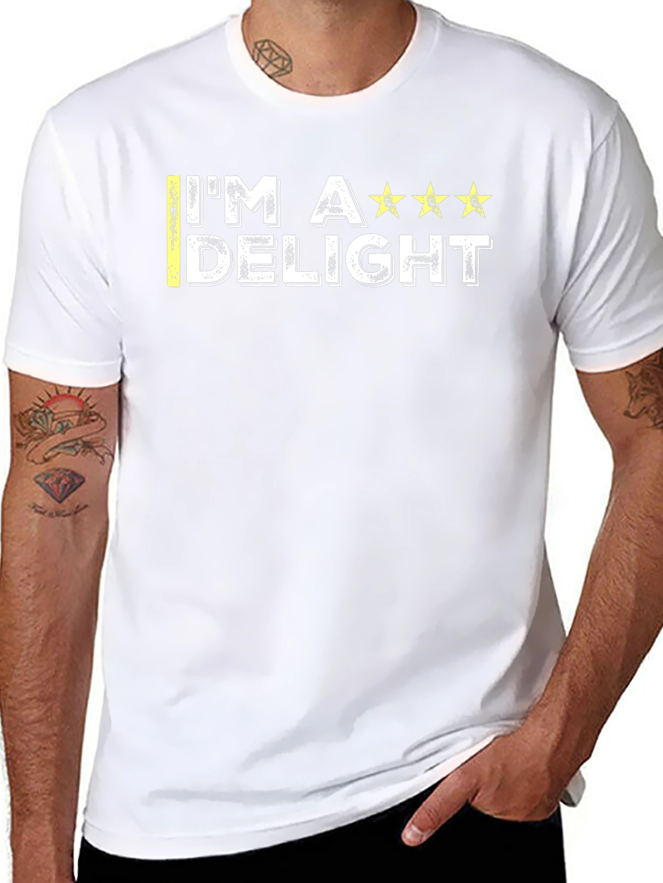 Im A Delight T-Shirt - Funny Graphic Tee