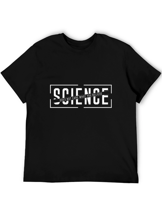 Science T-Shirt - Mens Black Tee