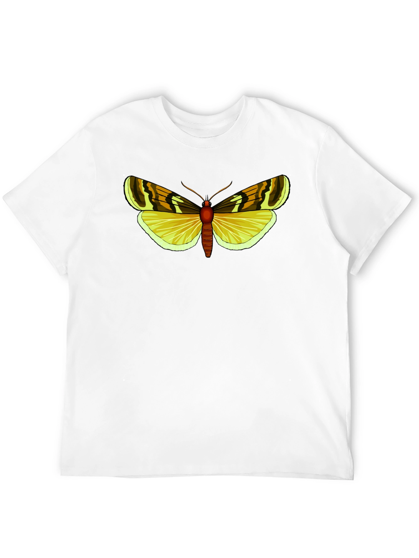 Butterfly Graphic Tee - Black Cotton Blend