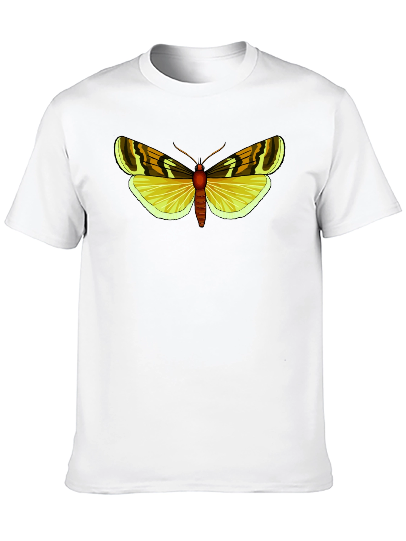 Butterfly Graphic Tee - Black Cotton Blend