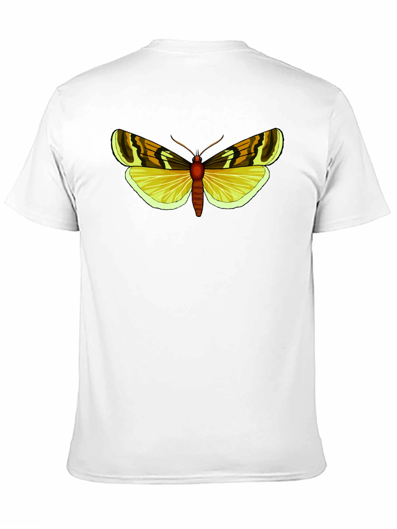 Butterfly Graphic Tee - Black Cotton Blend