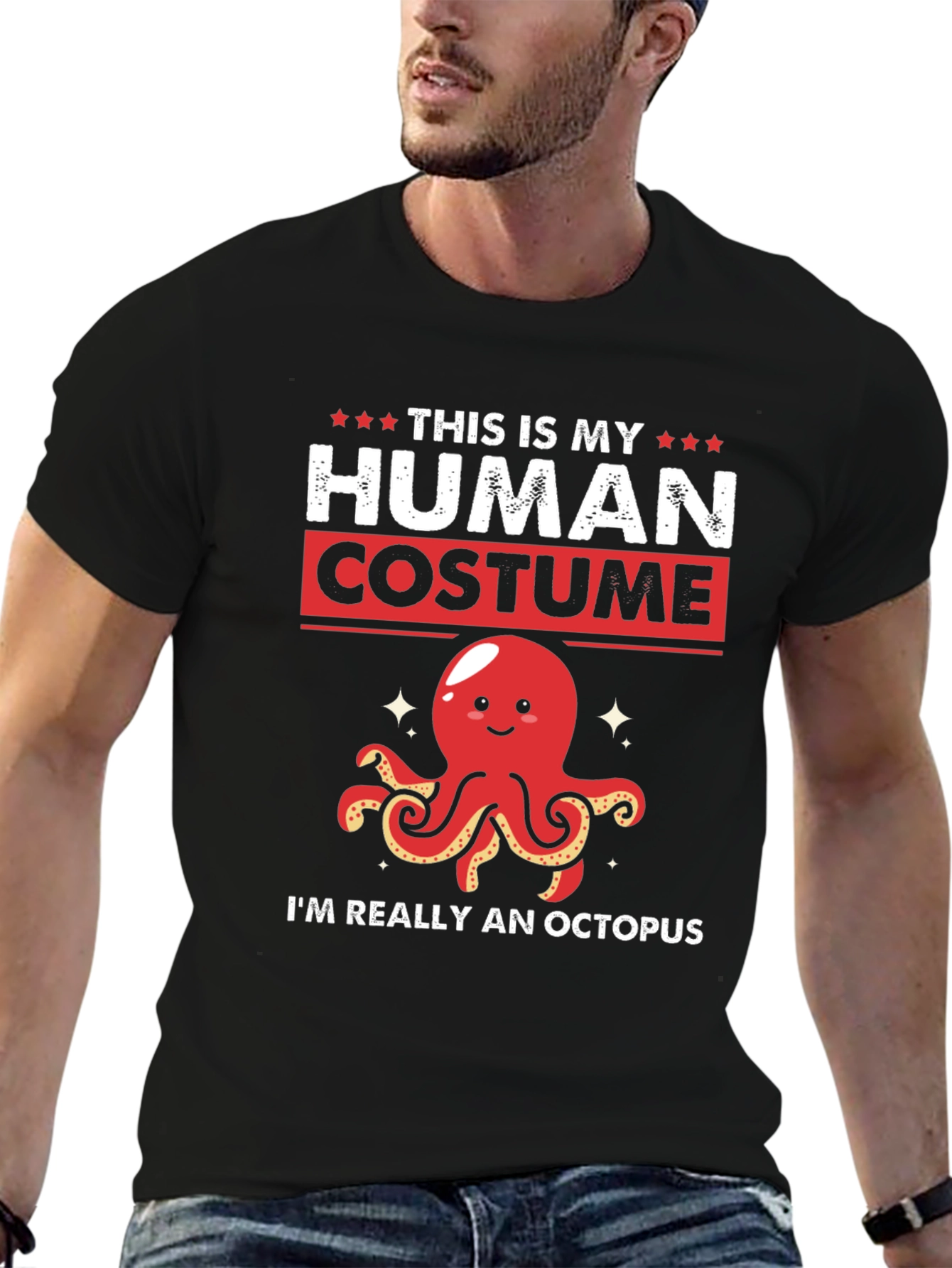 Human Costume Octopus T-Shirt