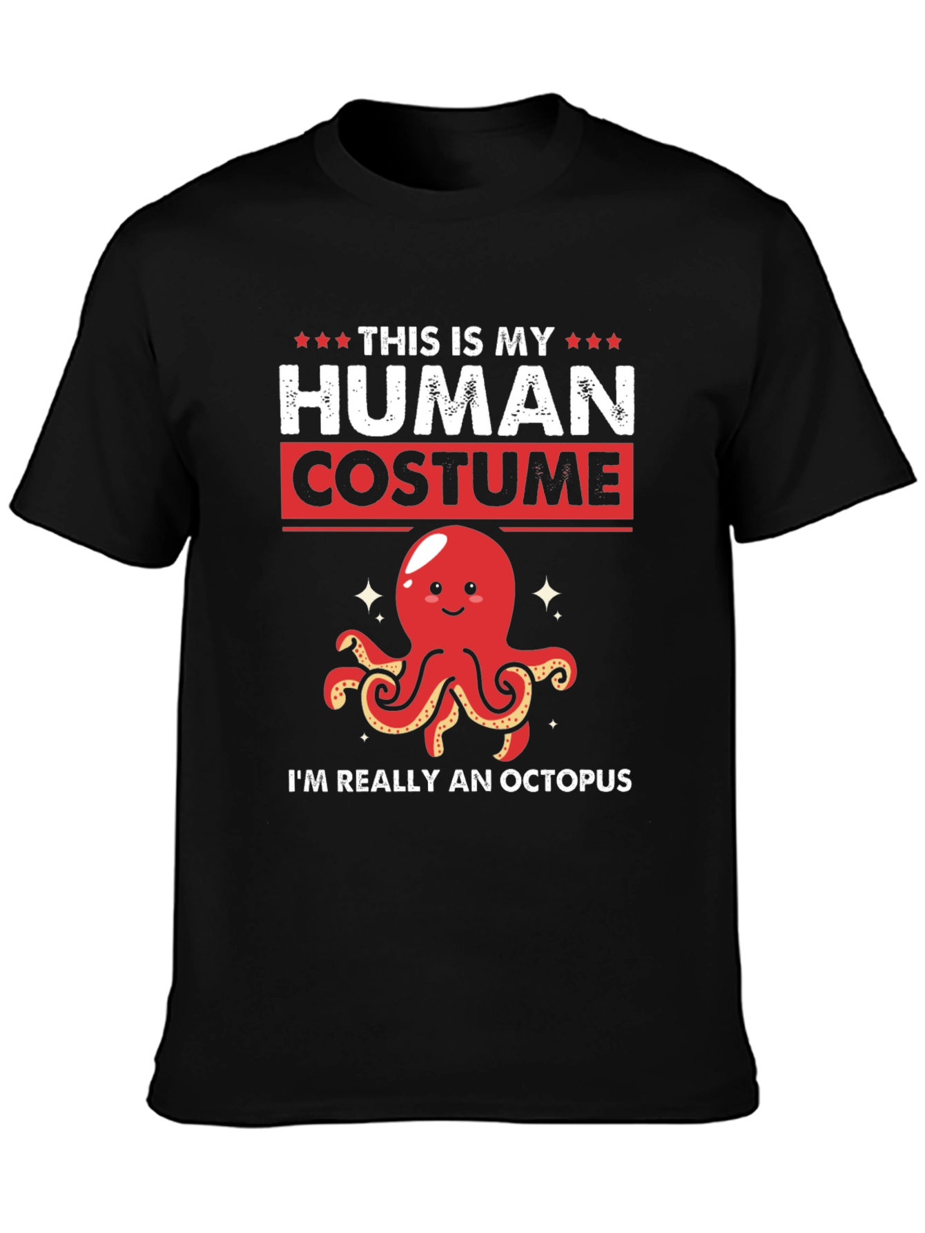 Human Costume Octopus T-Shirt