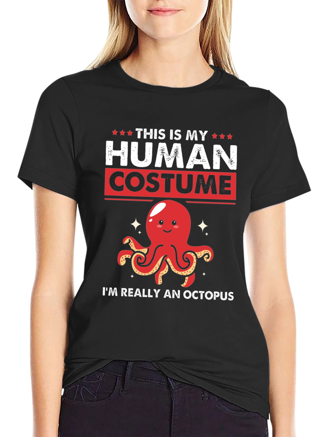 Human Costume Octopus T-Shirt