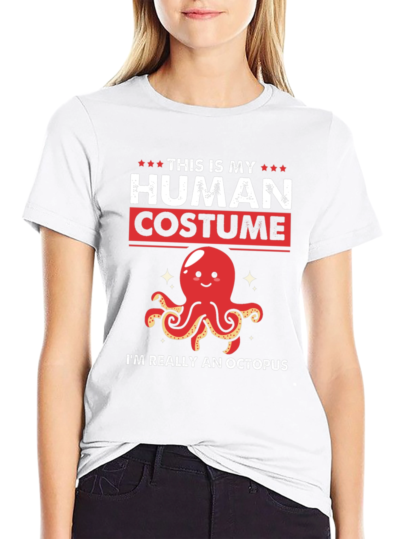 Human Costume Octopus T-Shirt