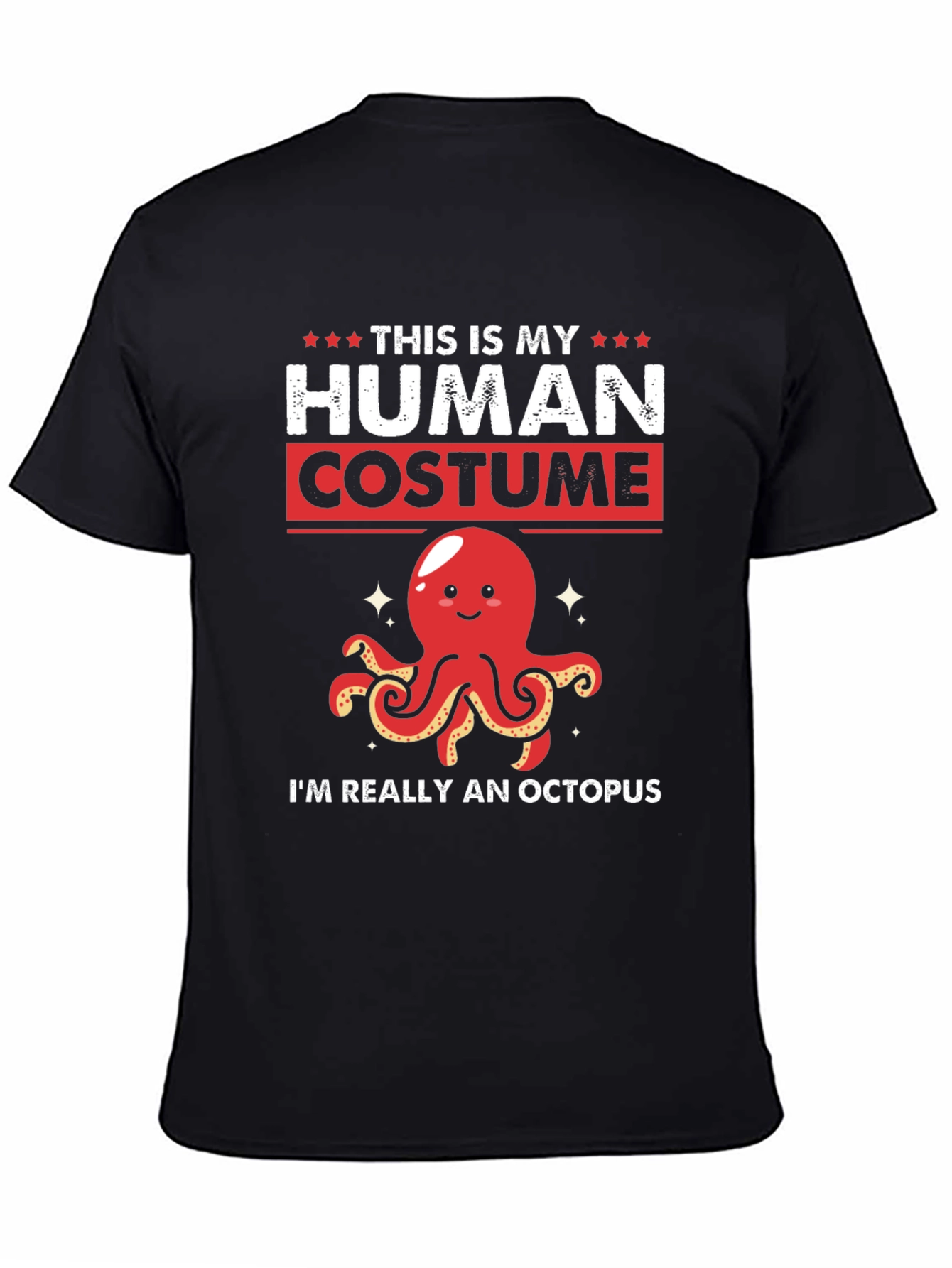 Human Costume Octopus T-Shirt