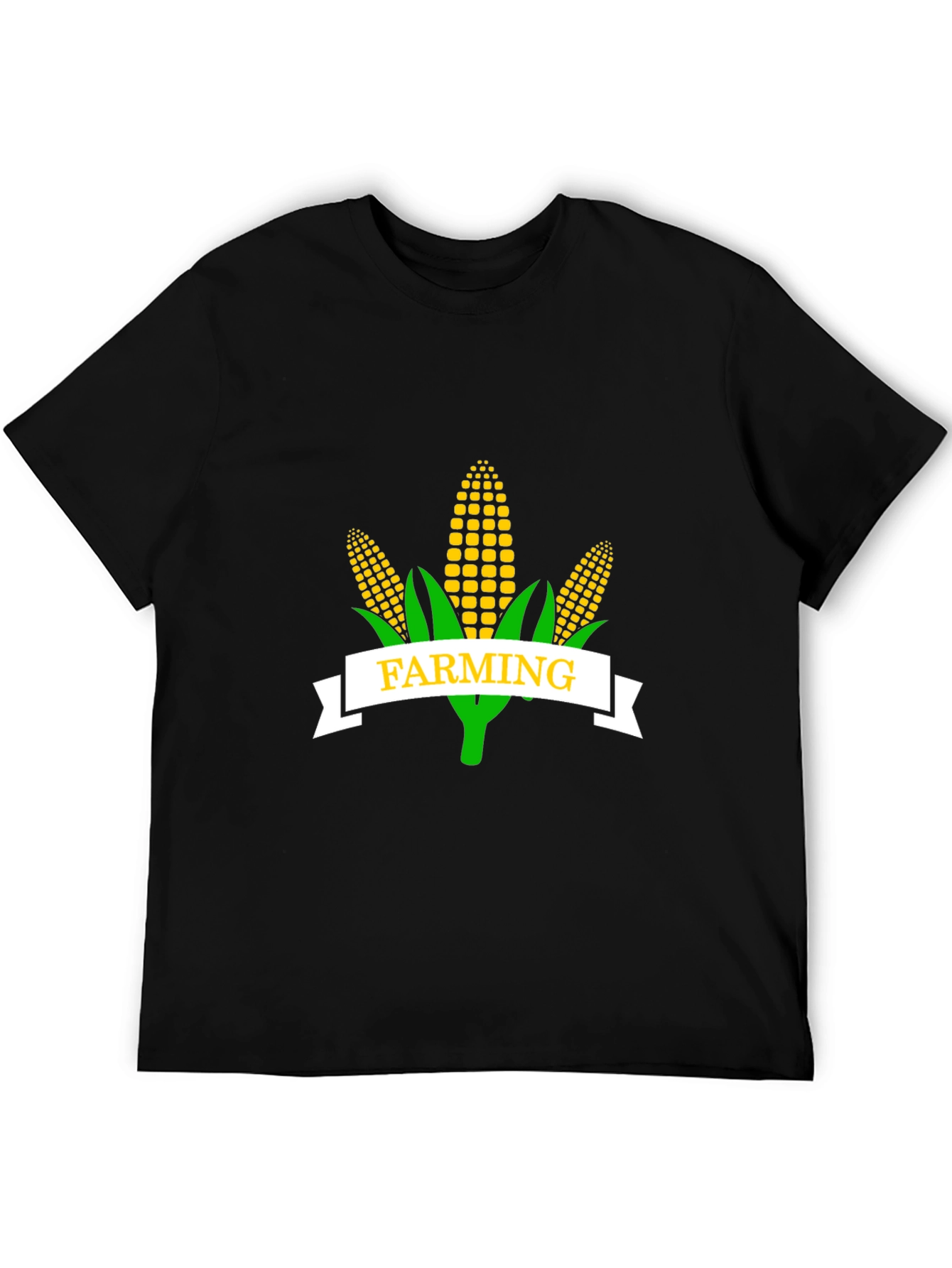 Farming Corn Graphic T-Shirt