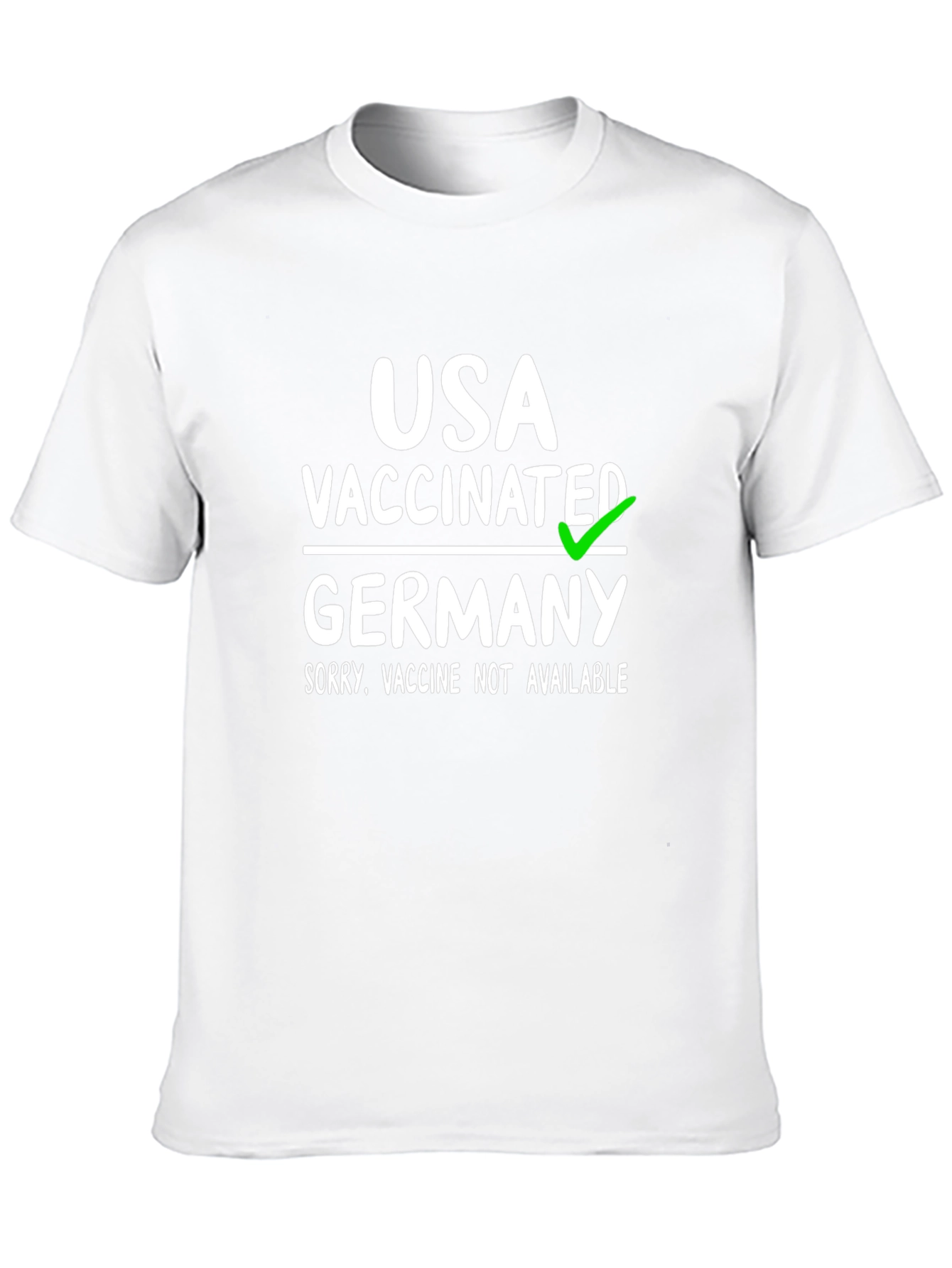 USA Vaccinated vs. Germany T-Shirt