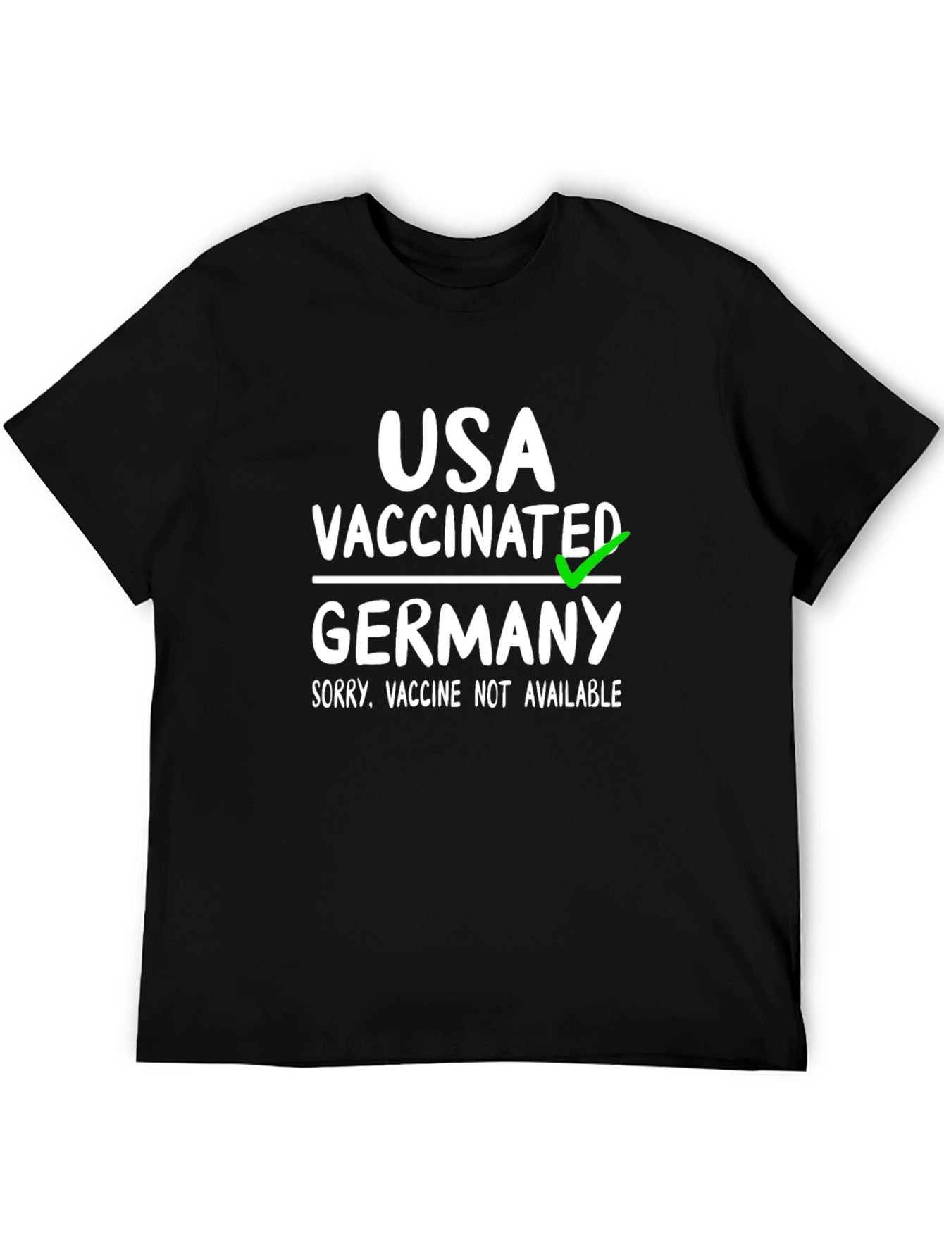 USA Vaccinated vs. Germany T-Shirt