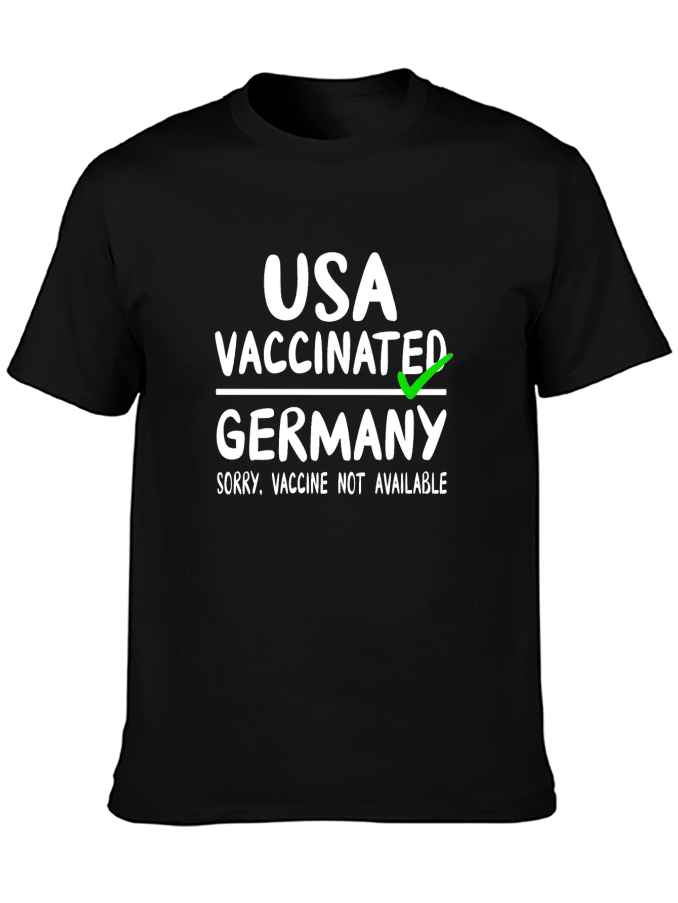 USA Vaccinated vs. Germany T-Shirt